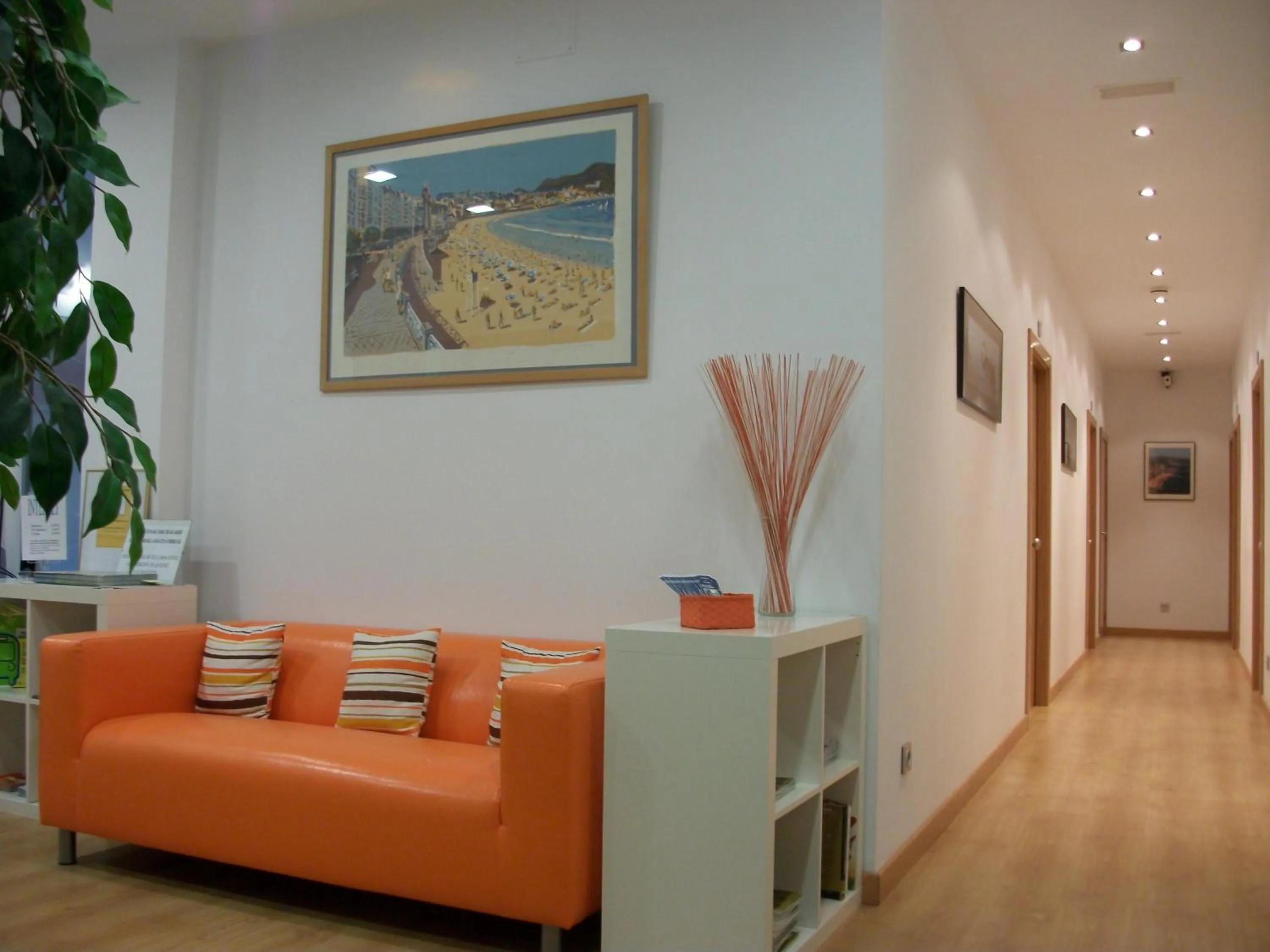 Lobby or reception in Pension Kursaal