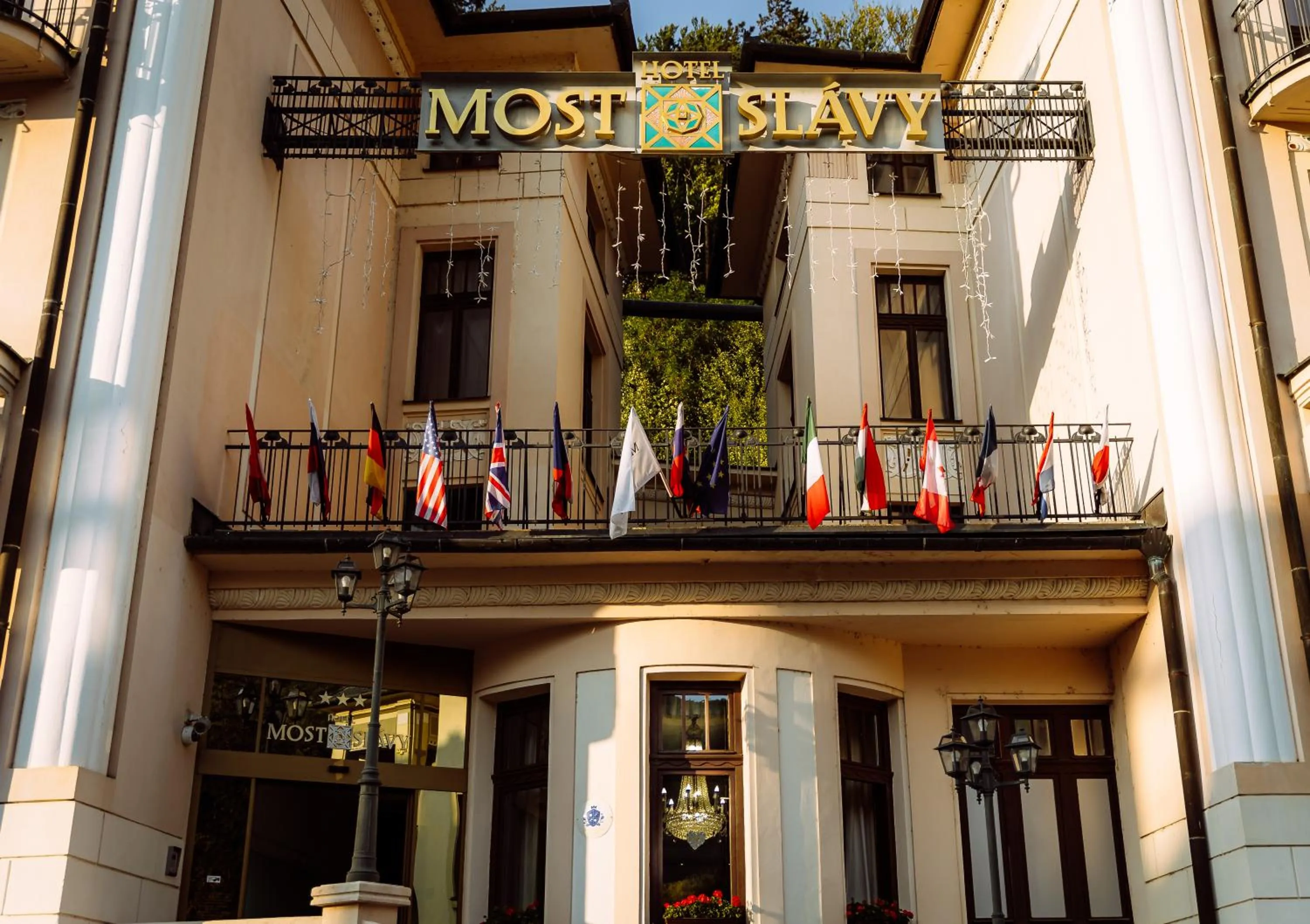 Property building in Hotel Most Slávy