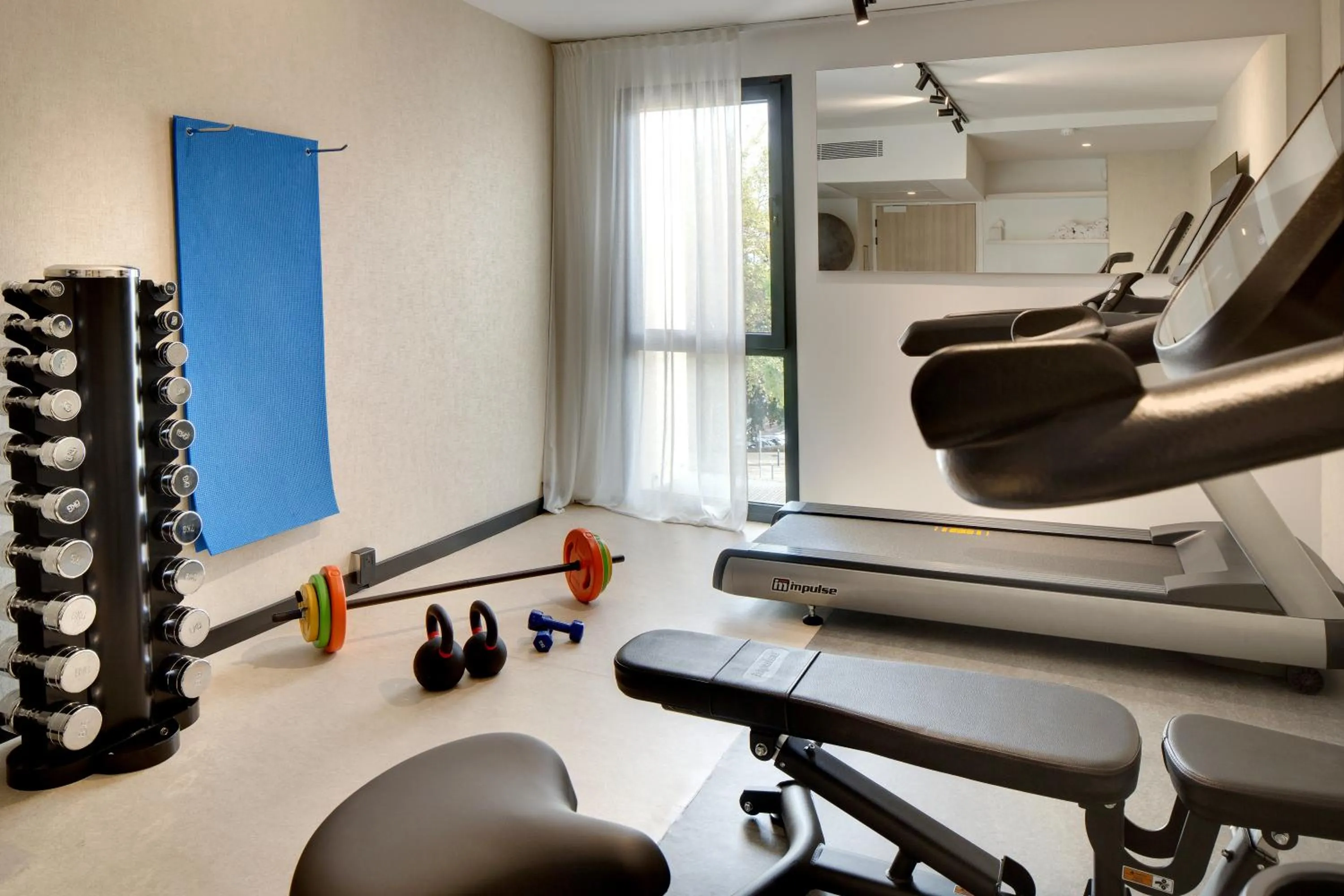 Fitness centre/facilities in Mercure Montpellier Centre Comédie