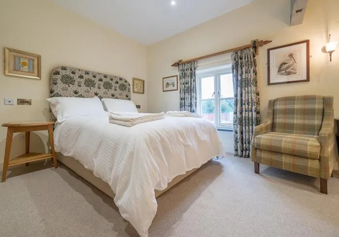 Bed in The Fleece Inn