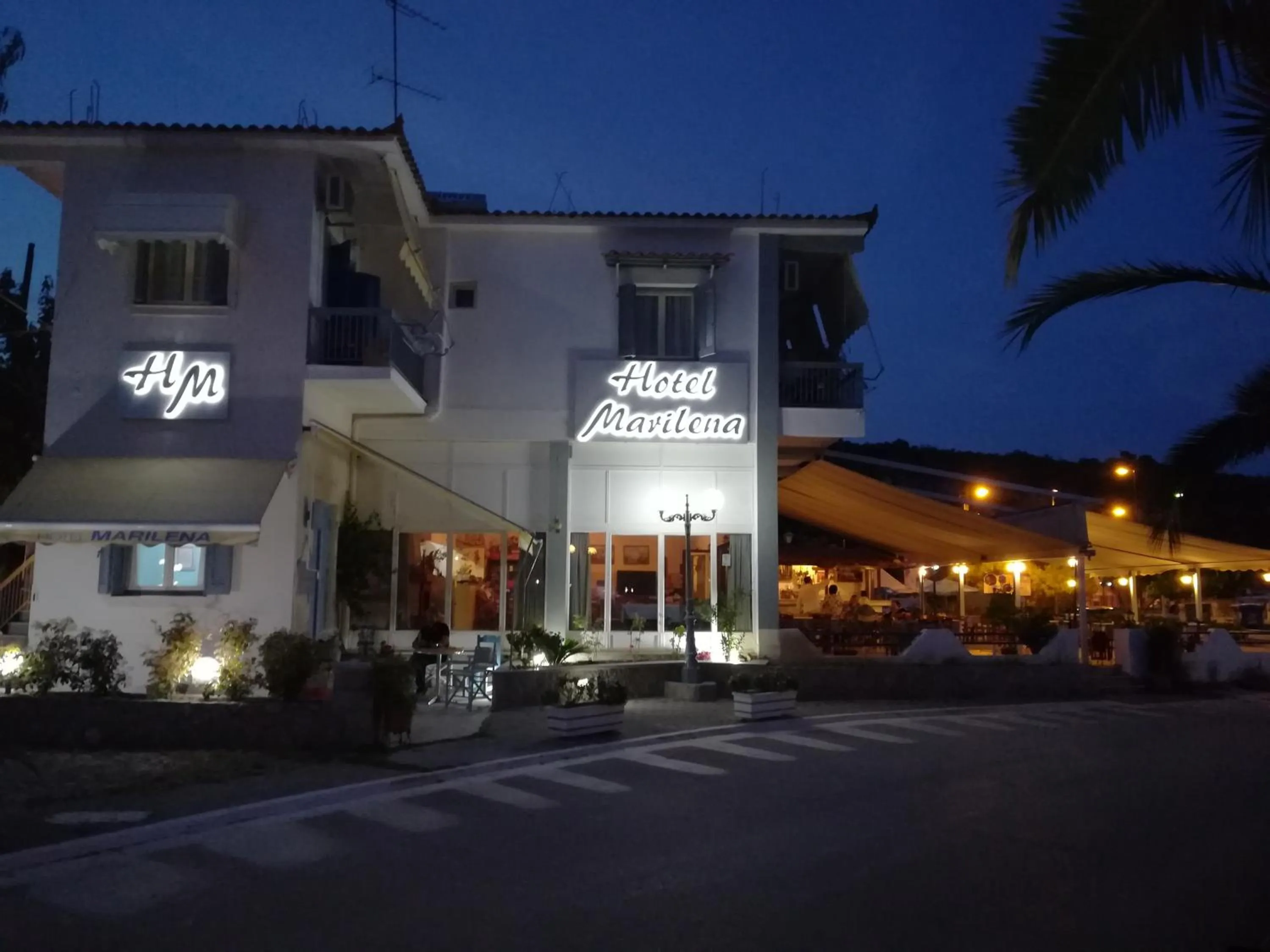 Facade/entrance in marilena