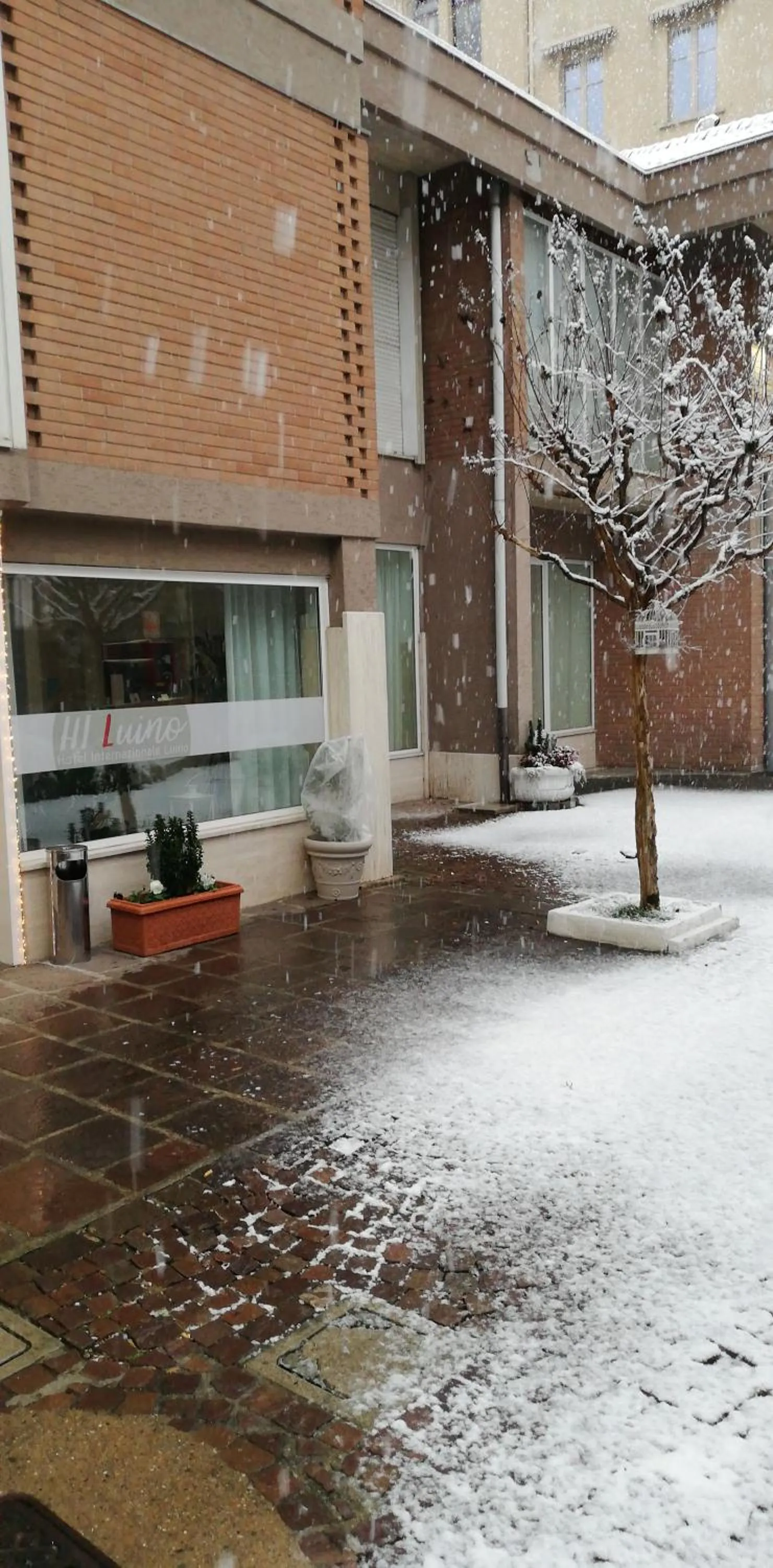 Property building in Hotel Internazionale Luino