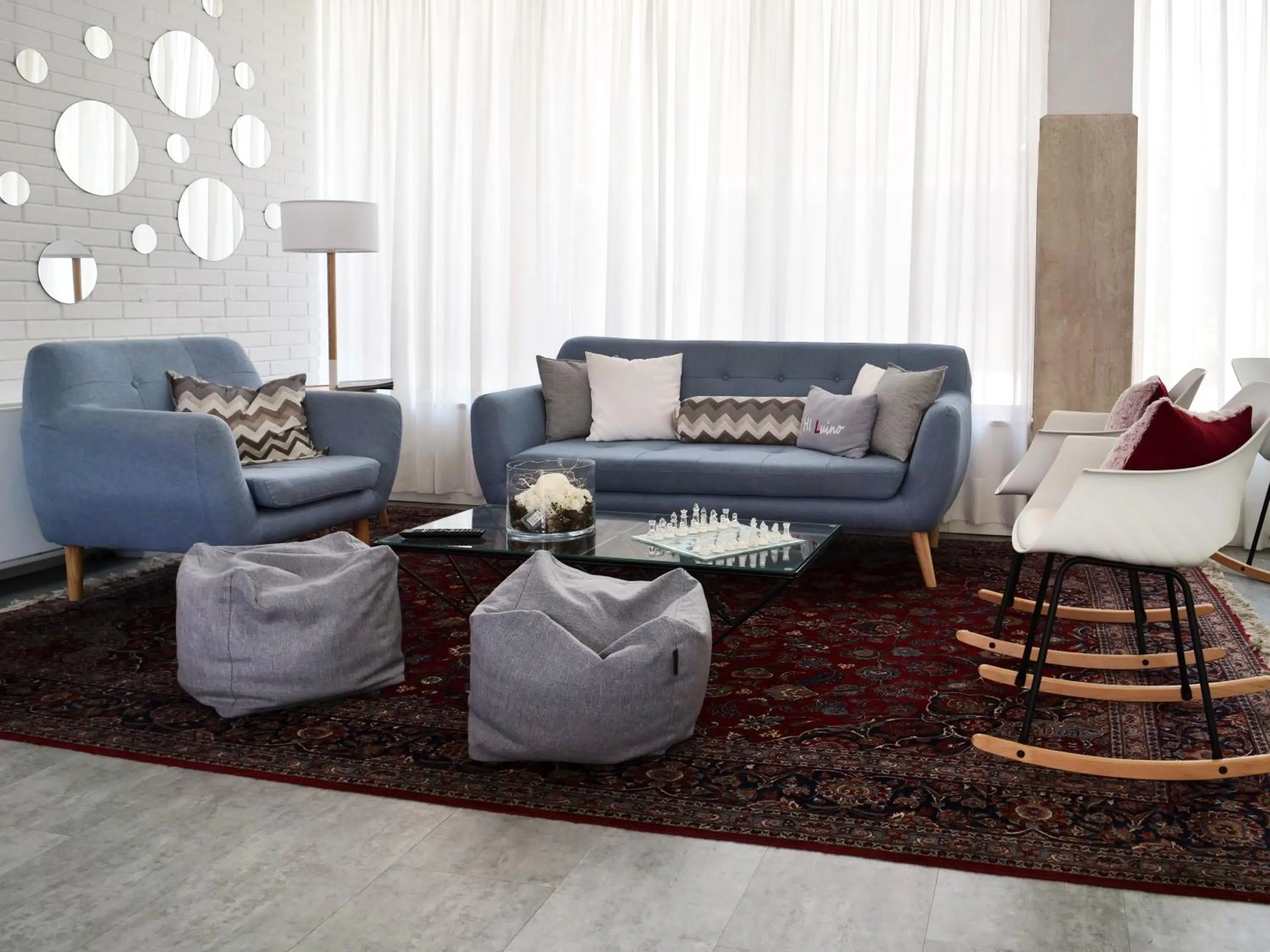 Living room in Hotel Internazionale Luino