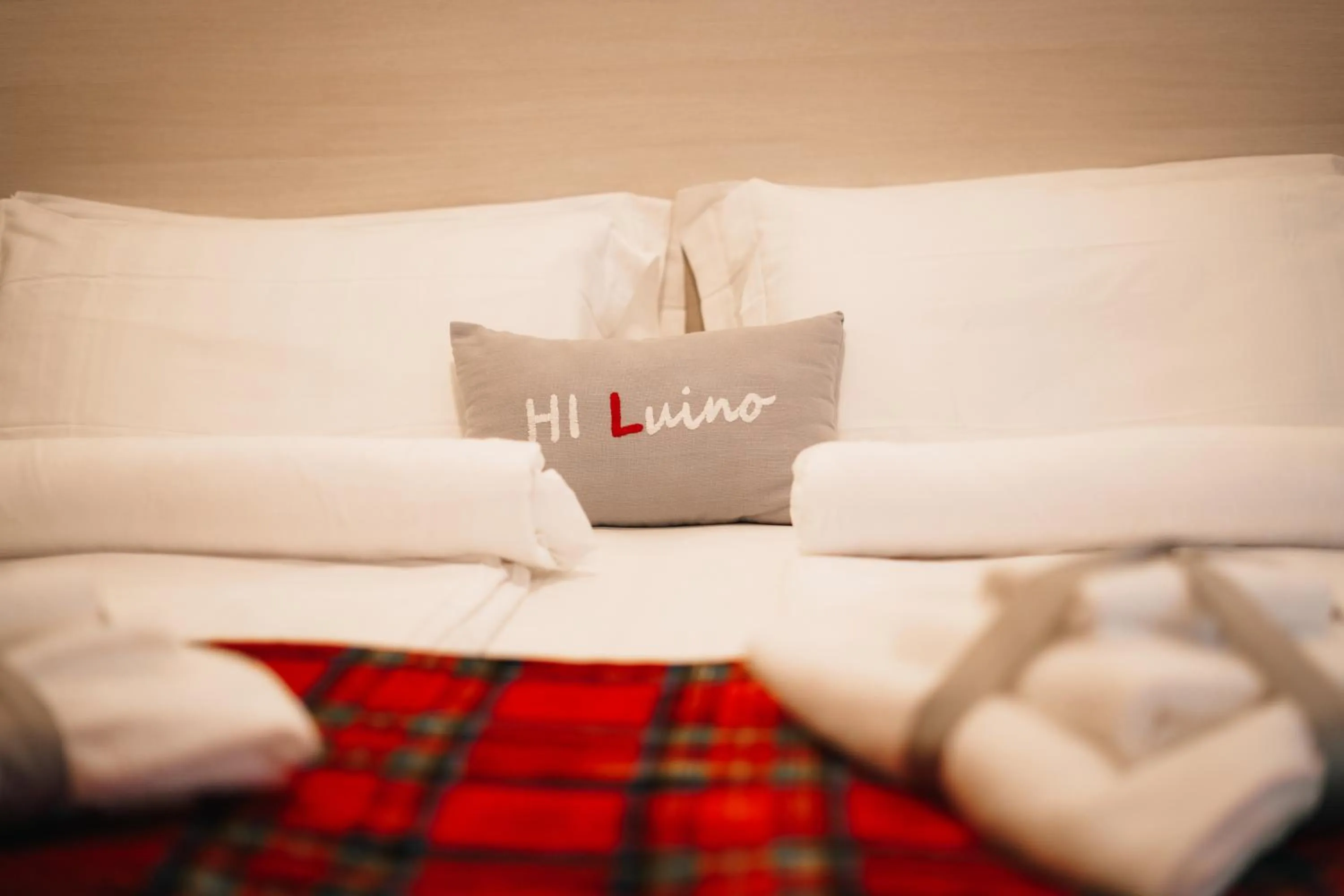 Bedroom, Bed in Hotel Internazionale Luino