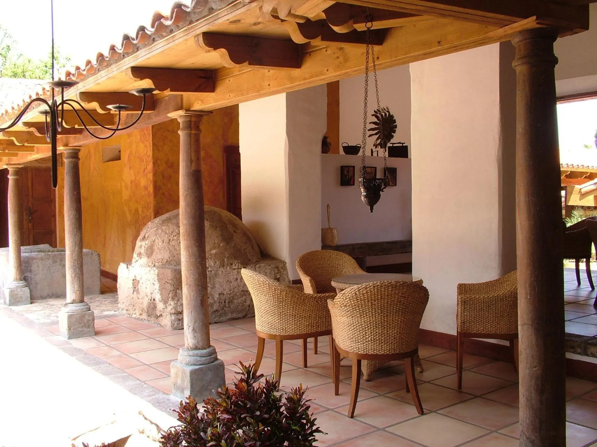 Patio in Los Almendros de San Lorenzo
