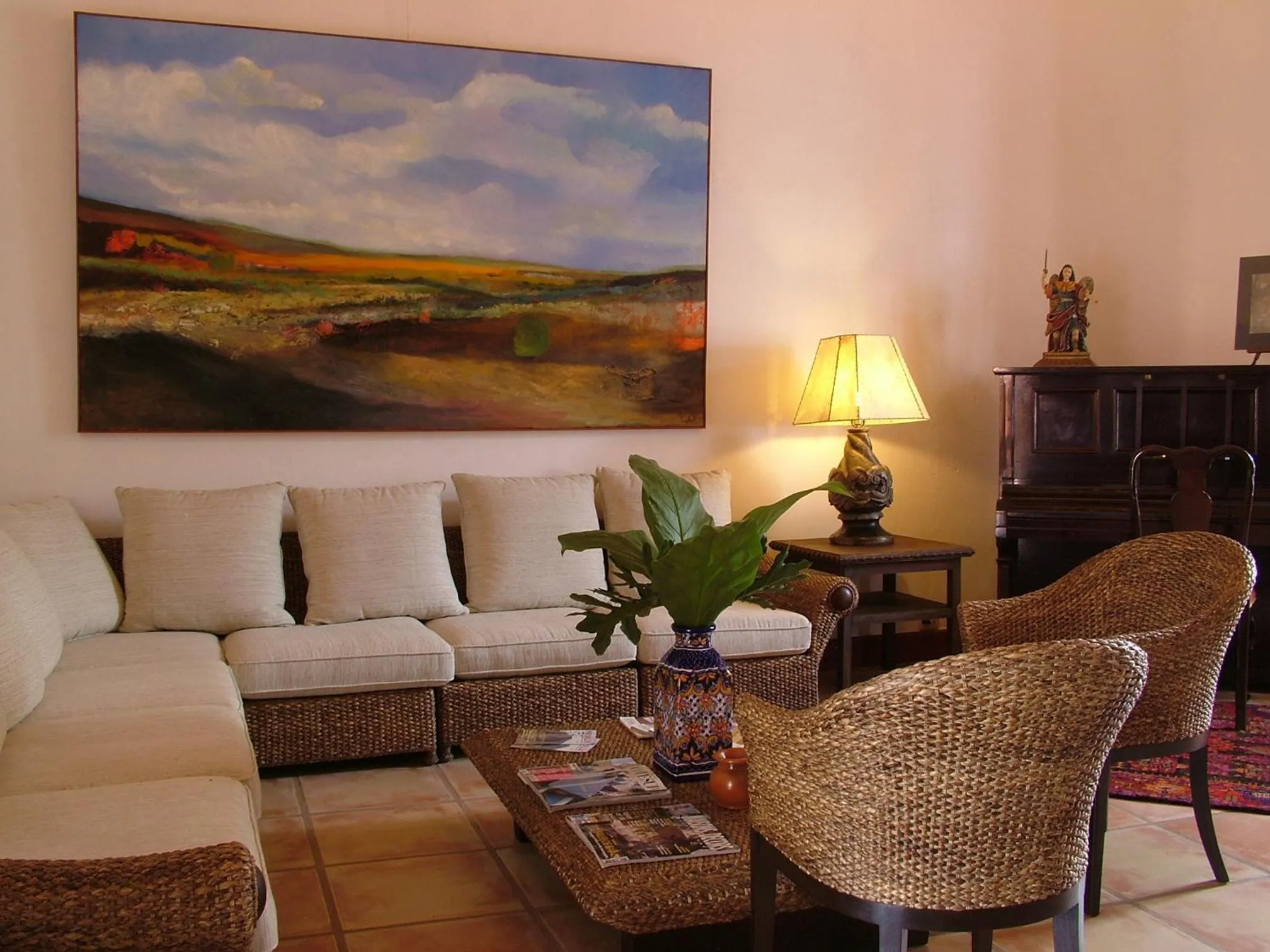 Living room in Los Almendros de San Lorenzo
