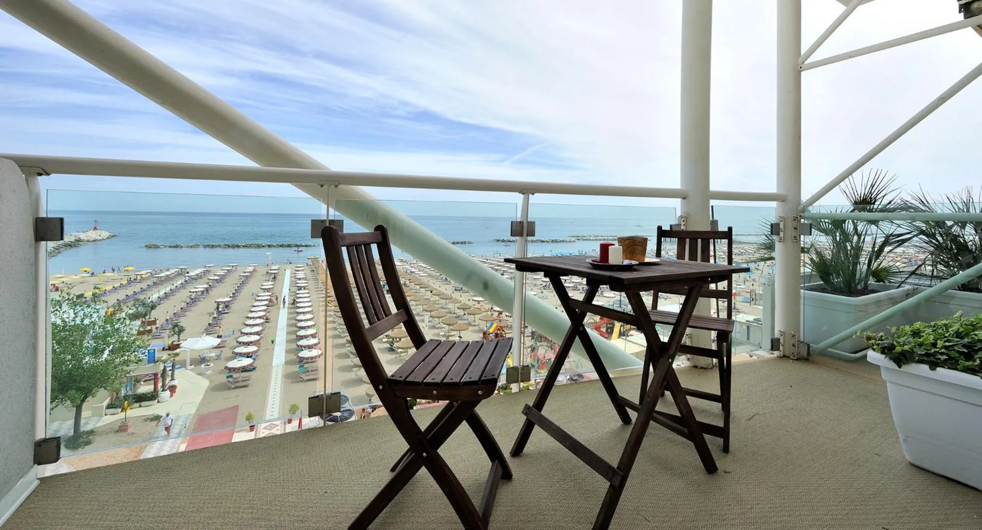 Balcony/Terrace in Hotel Thea