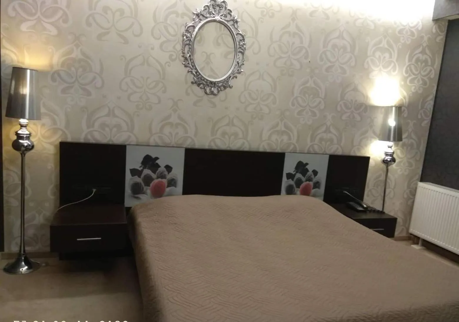 Bed in Hotel Cezaria