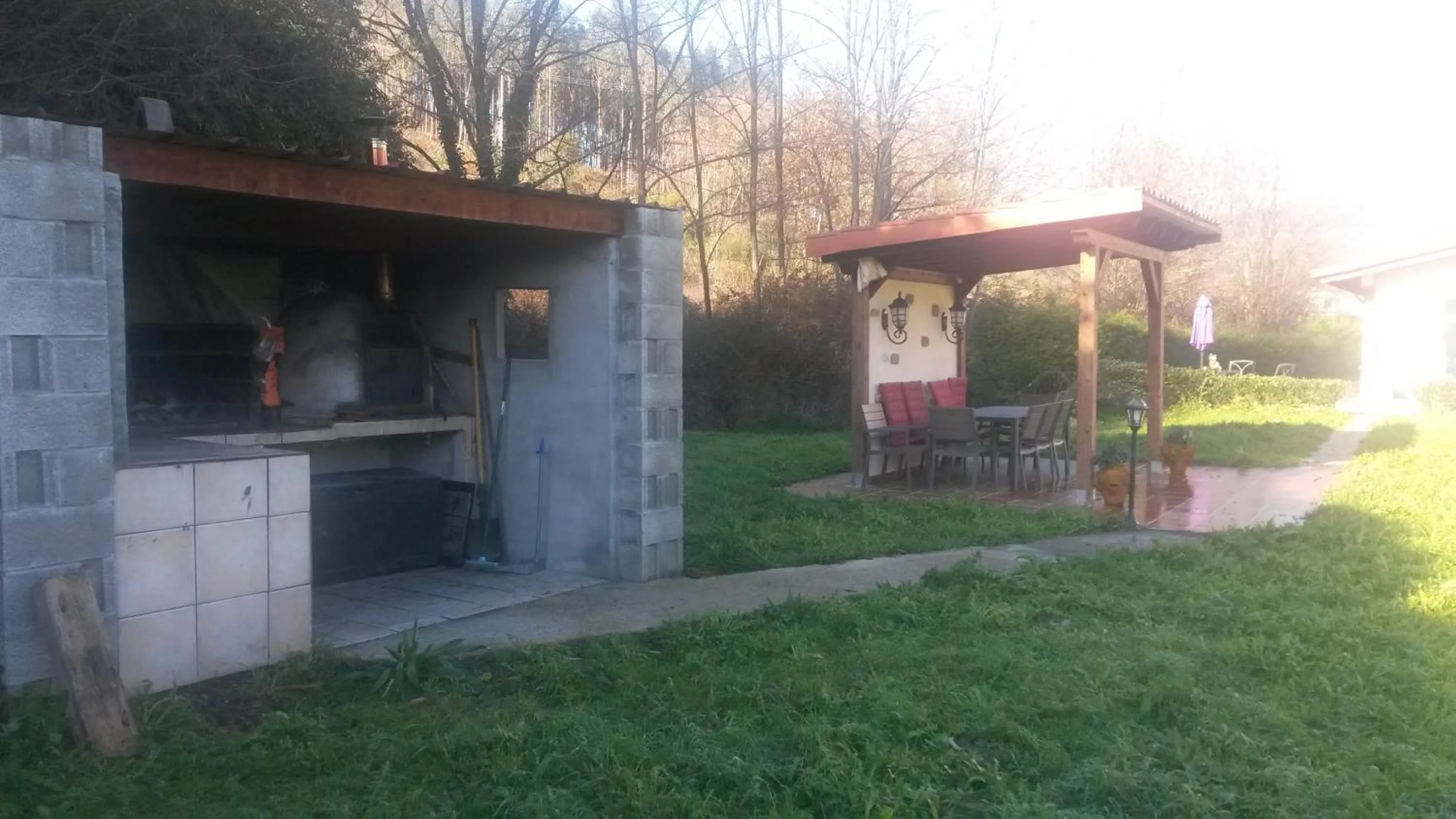 BBQ facilities in Casa Rural Ibarrondo Etxea