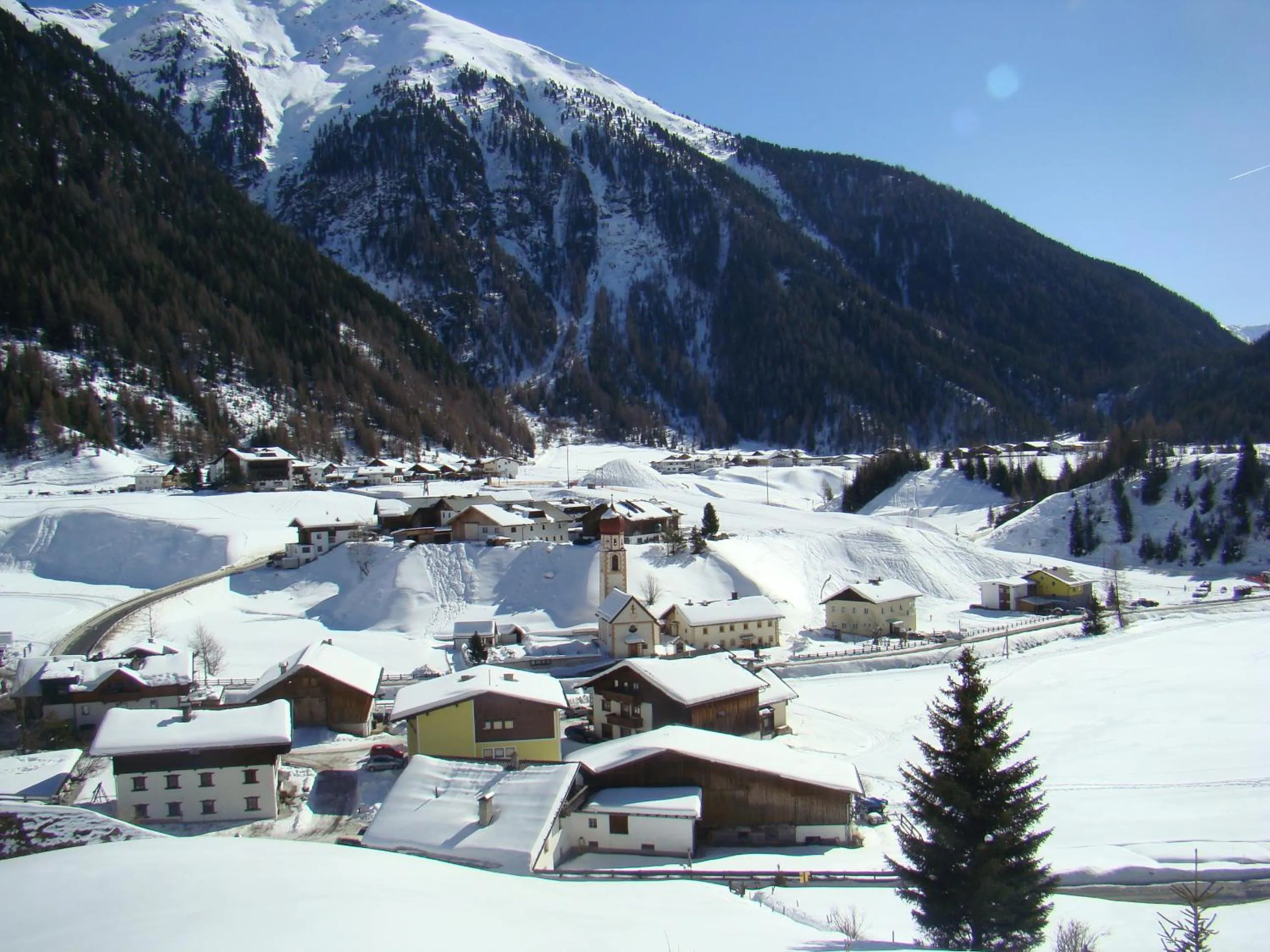 Natural landscape in Haus am Brunnen