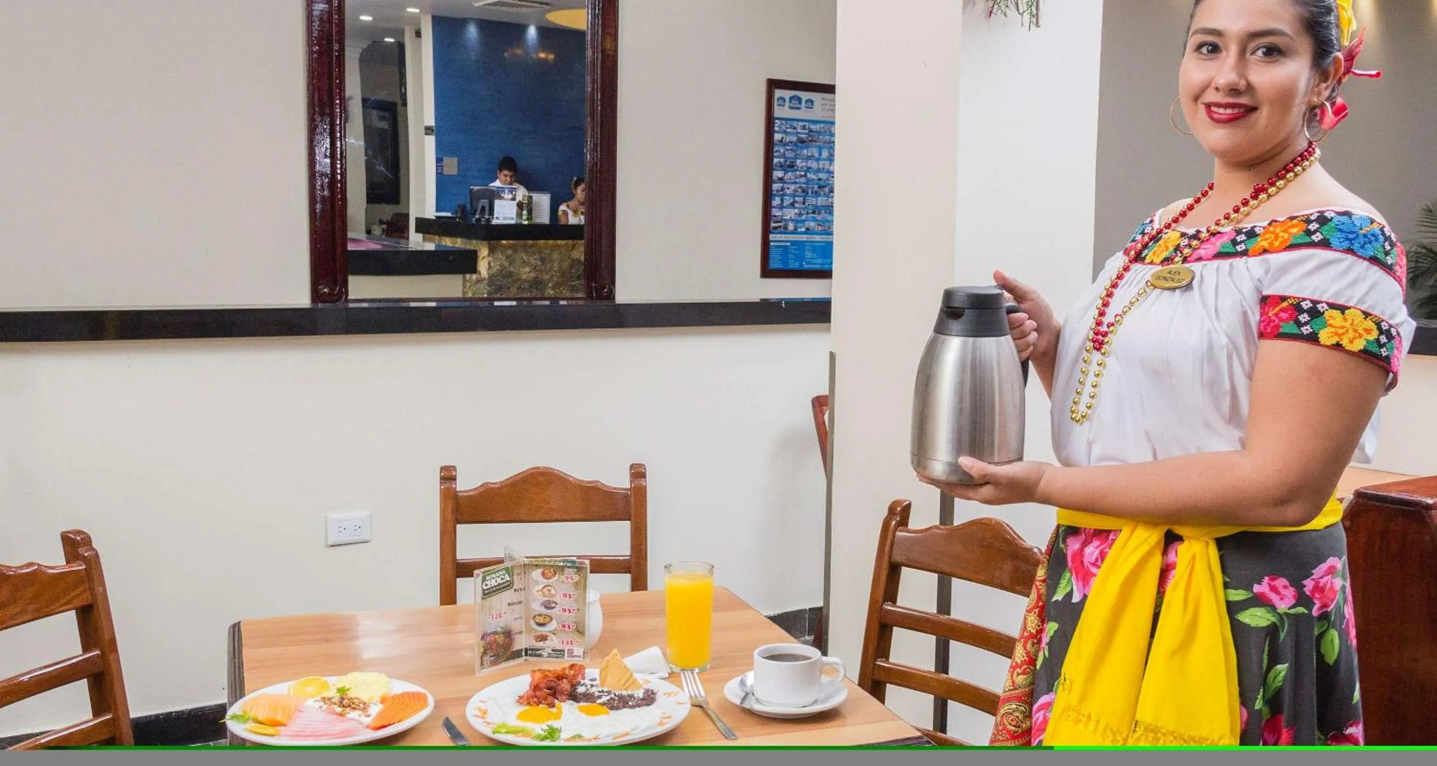 Restaurant/places to eat in Best Western Hotel Madan