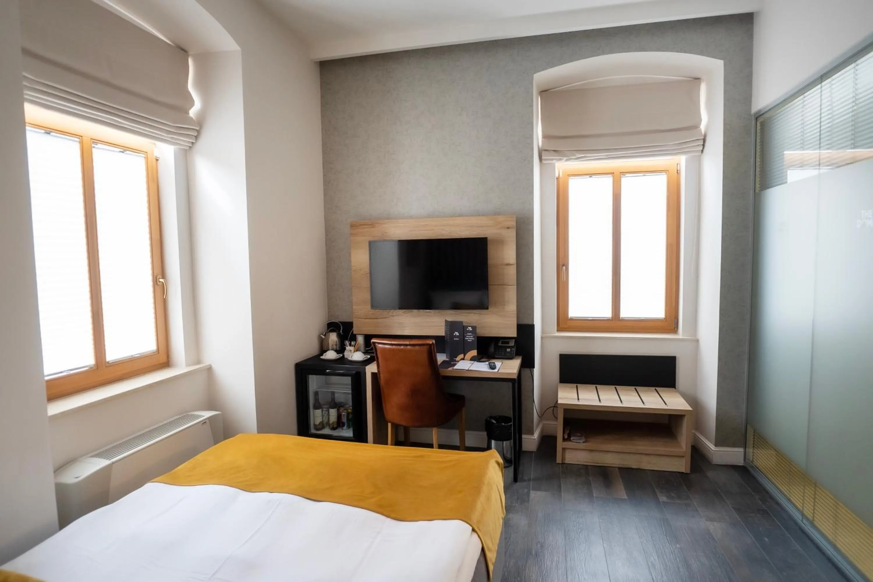 Bed in The Dome Hotel