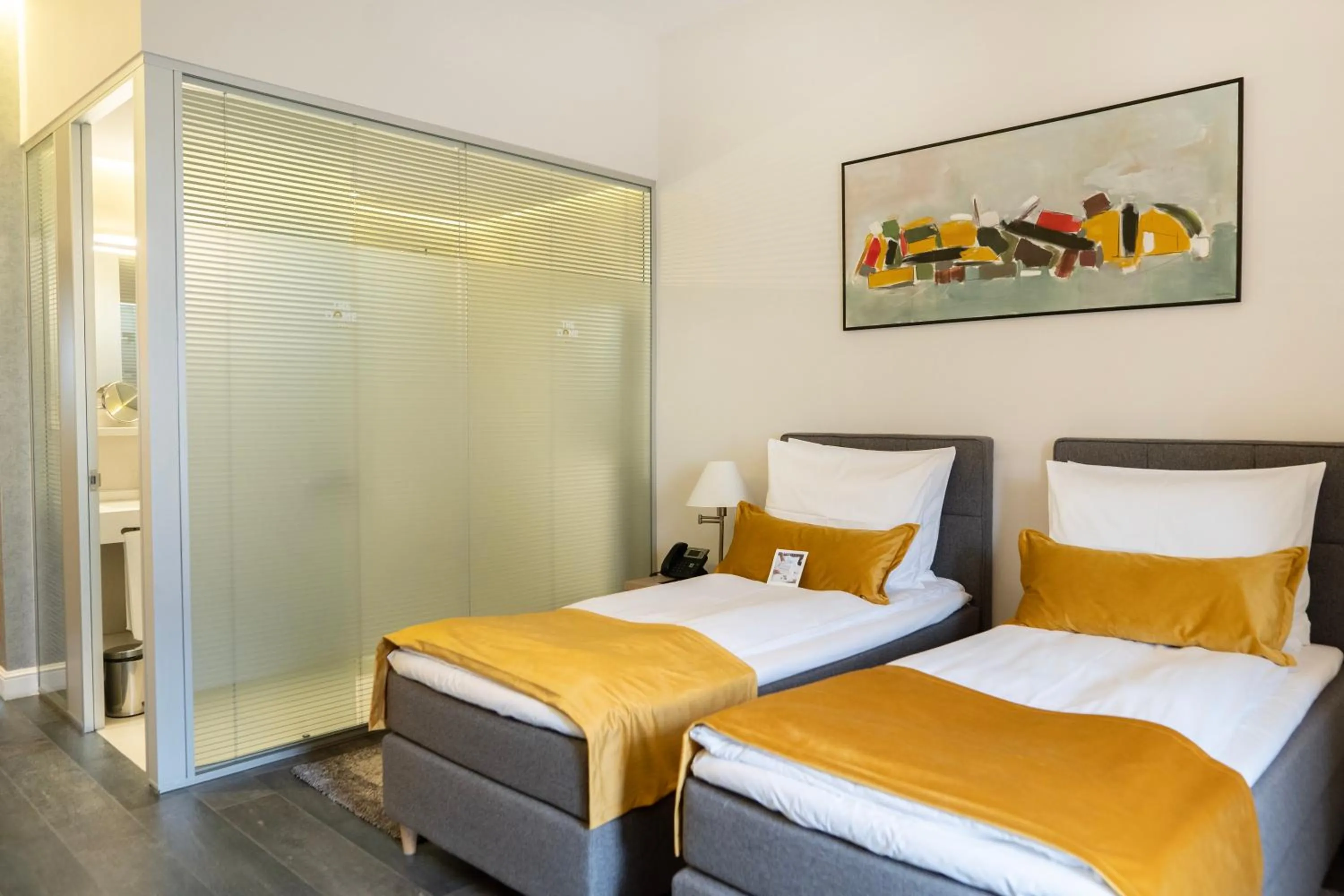 Bed in The Dome Hotel