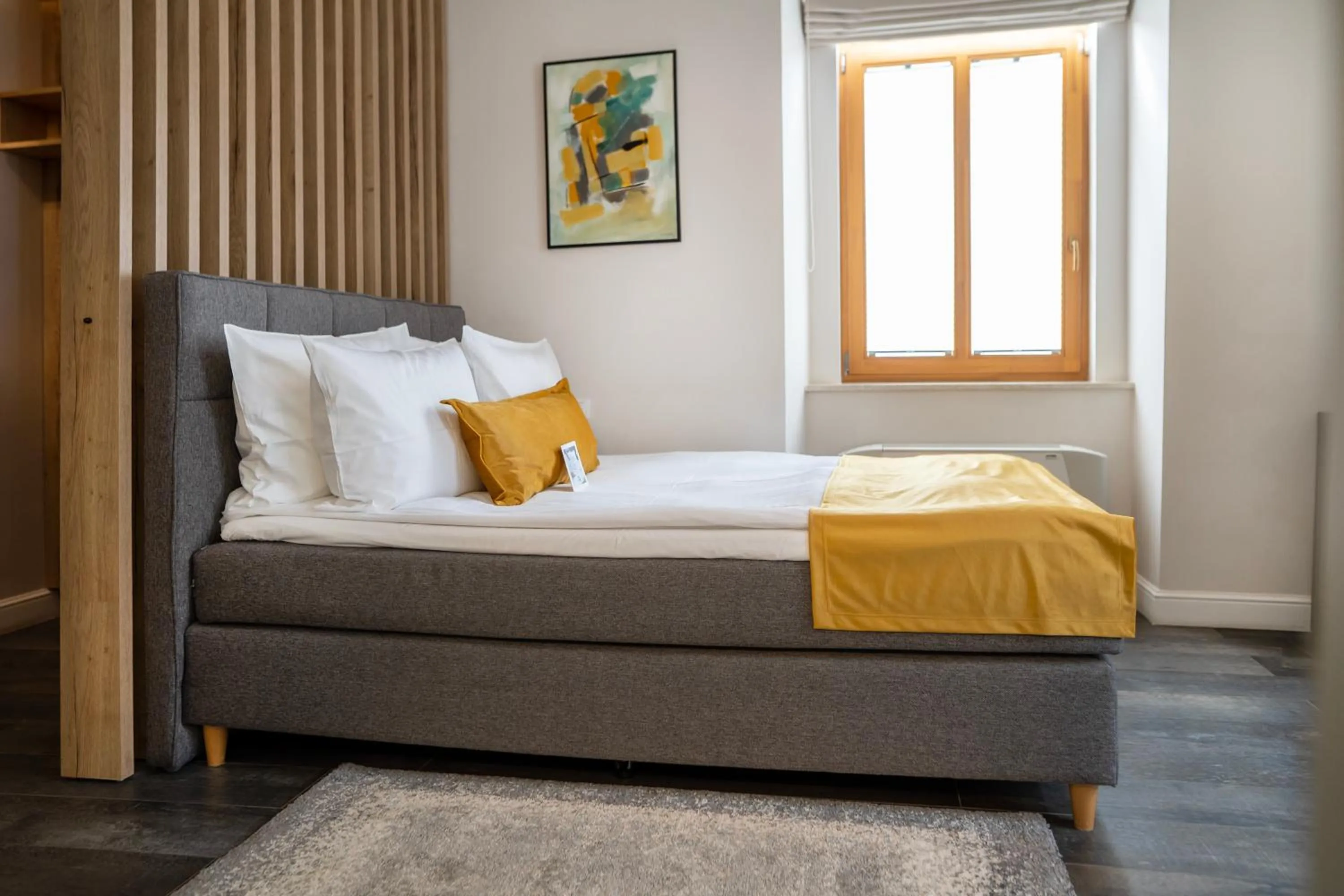 Bed in The Dome Hotel