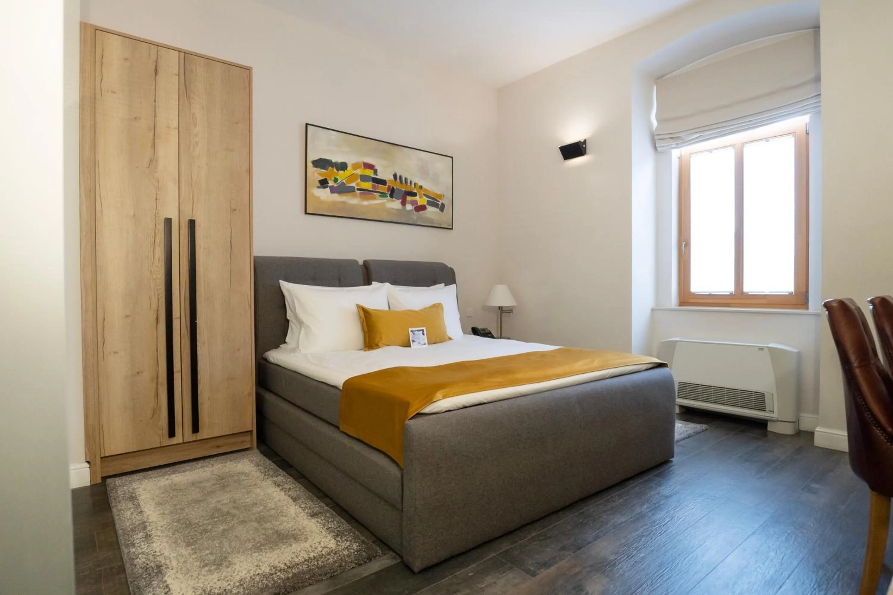 Bed in The Dome Hotel