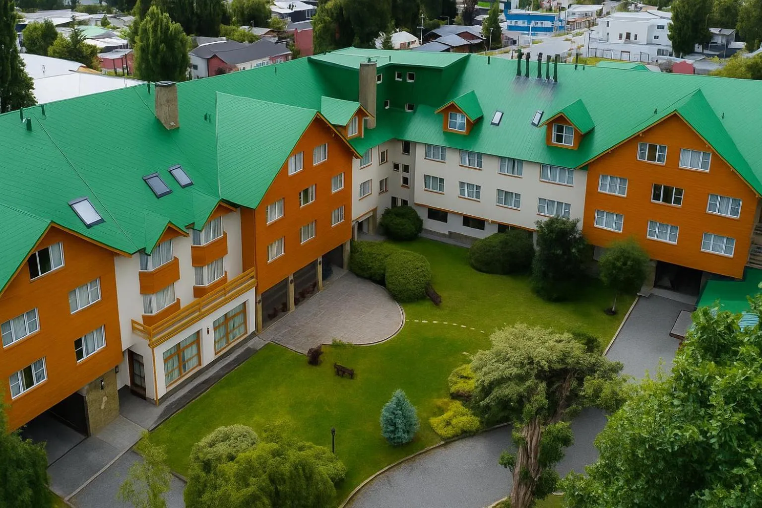 Property building in Hotel Kosten Aike