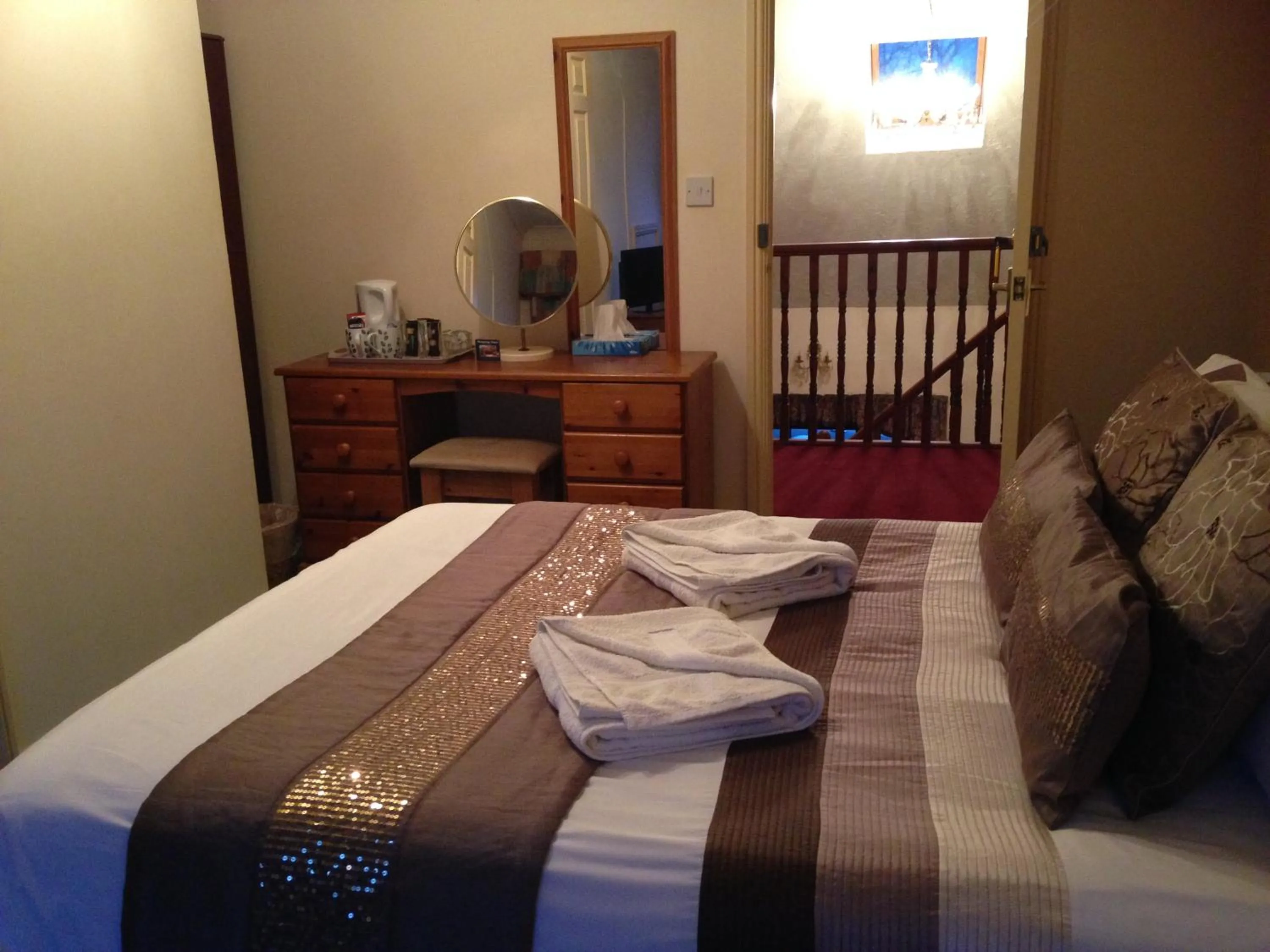 Bed in Westgrange House Bed & Breakfast