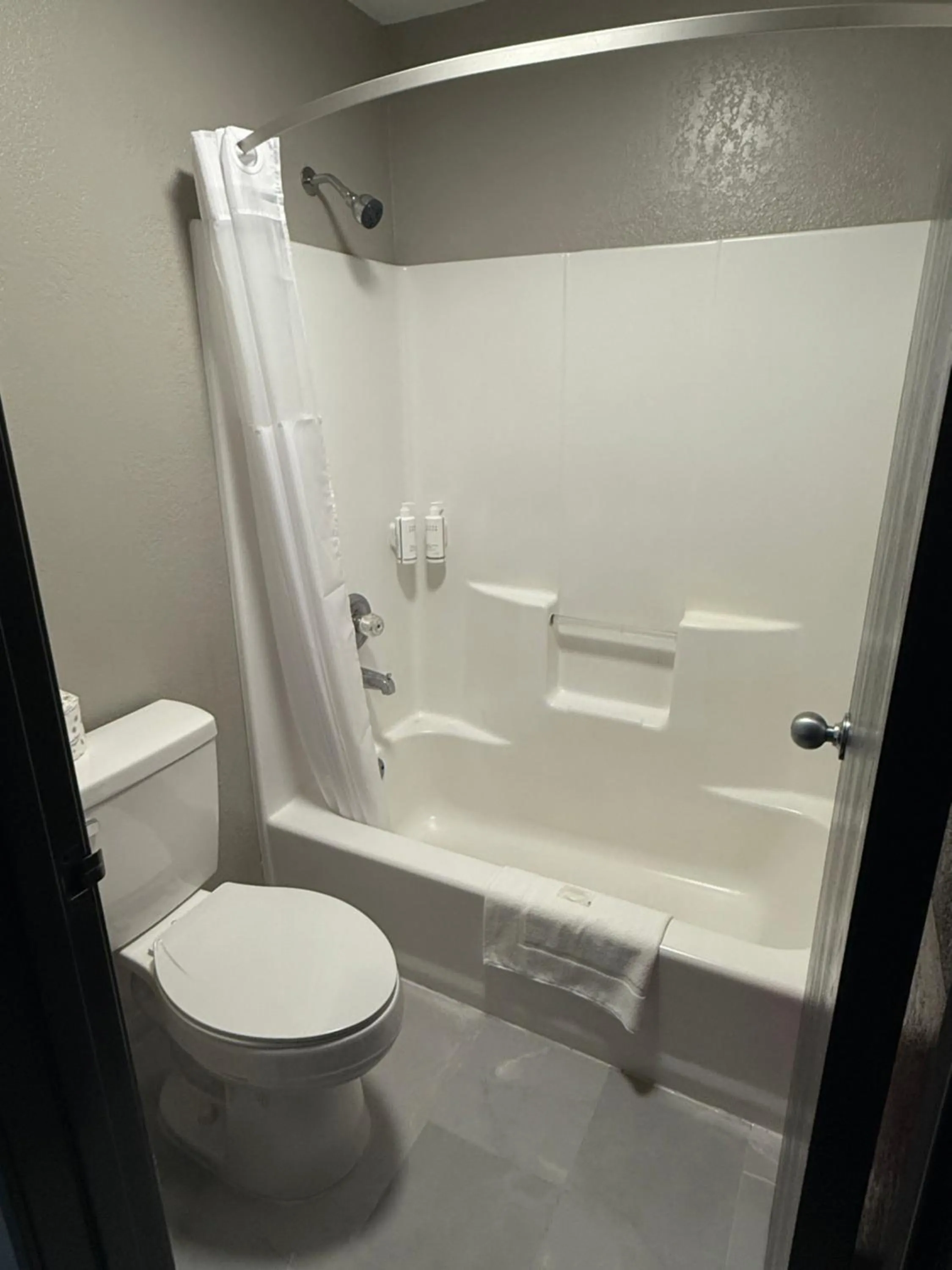 Shower in Super 8 by Wyndham Richfield Cleveland