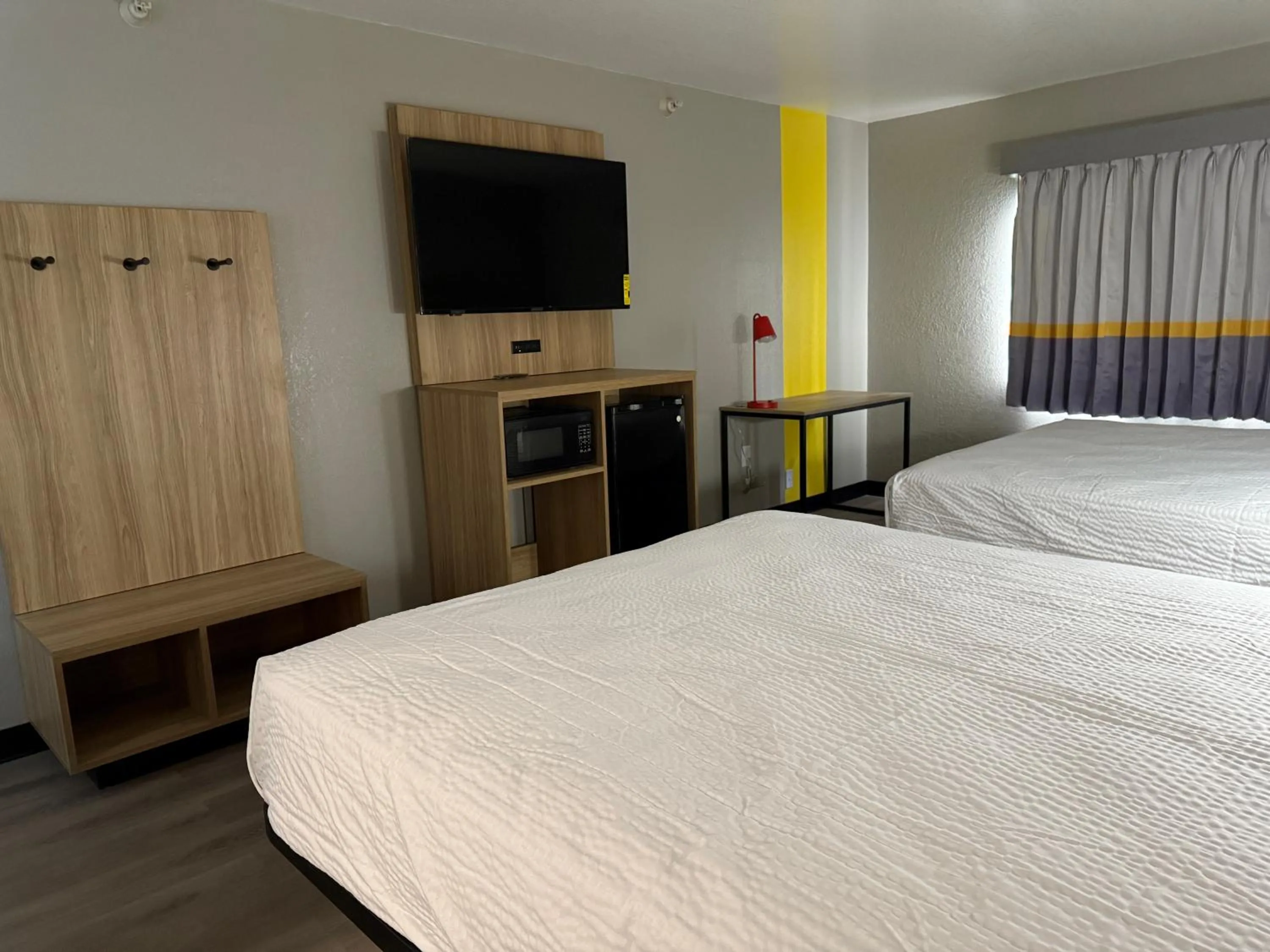 Bed in Super 8 by Wyndham Richfield Cleveland