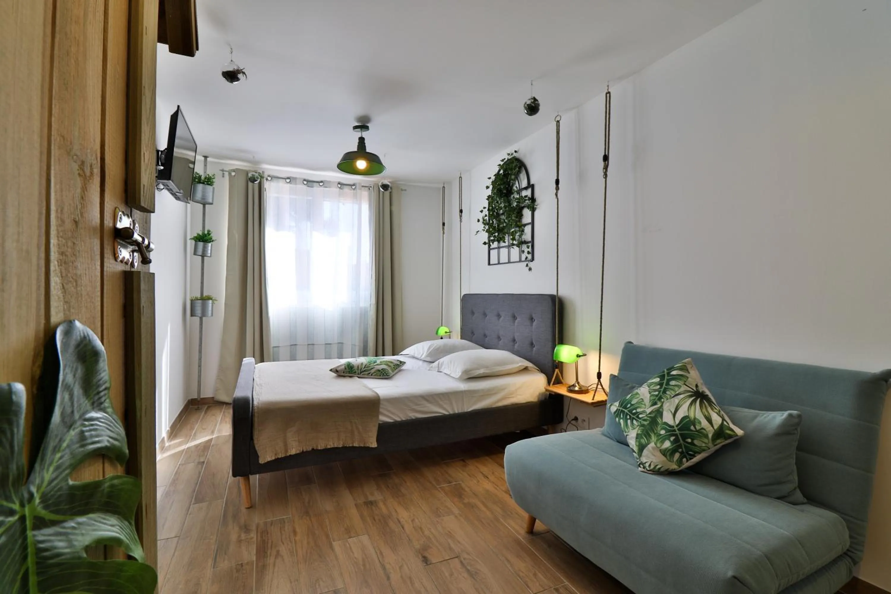 Bed in Hôtel La Bastide