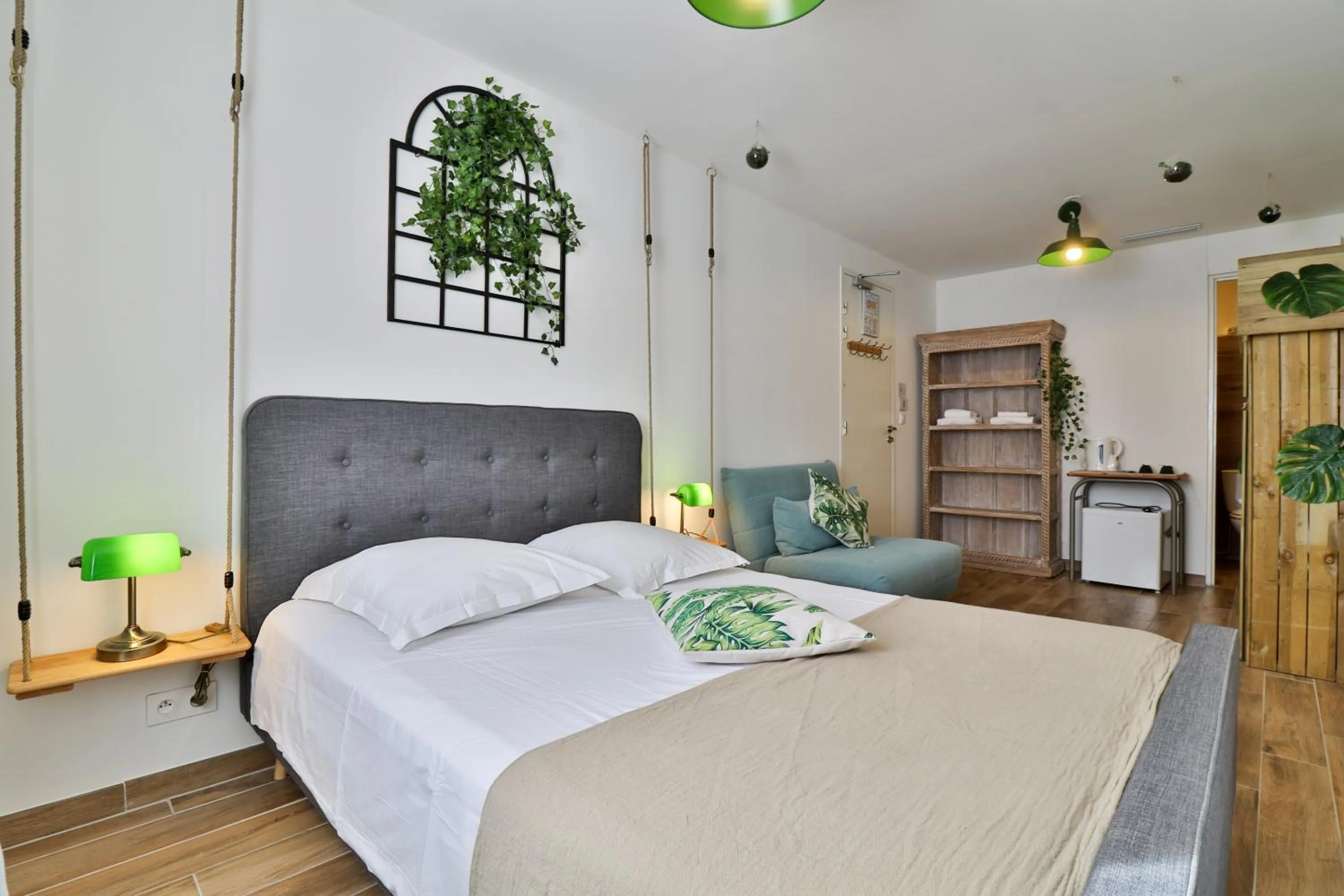 Bed in Hôtel La Bastide