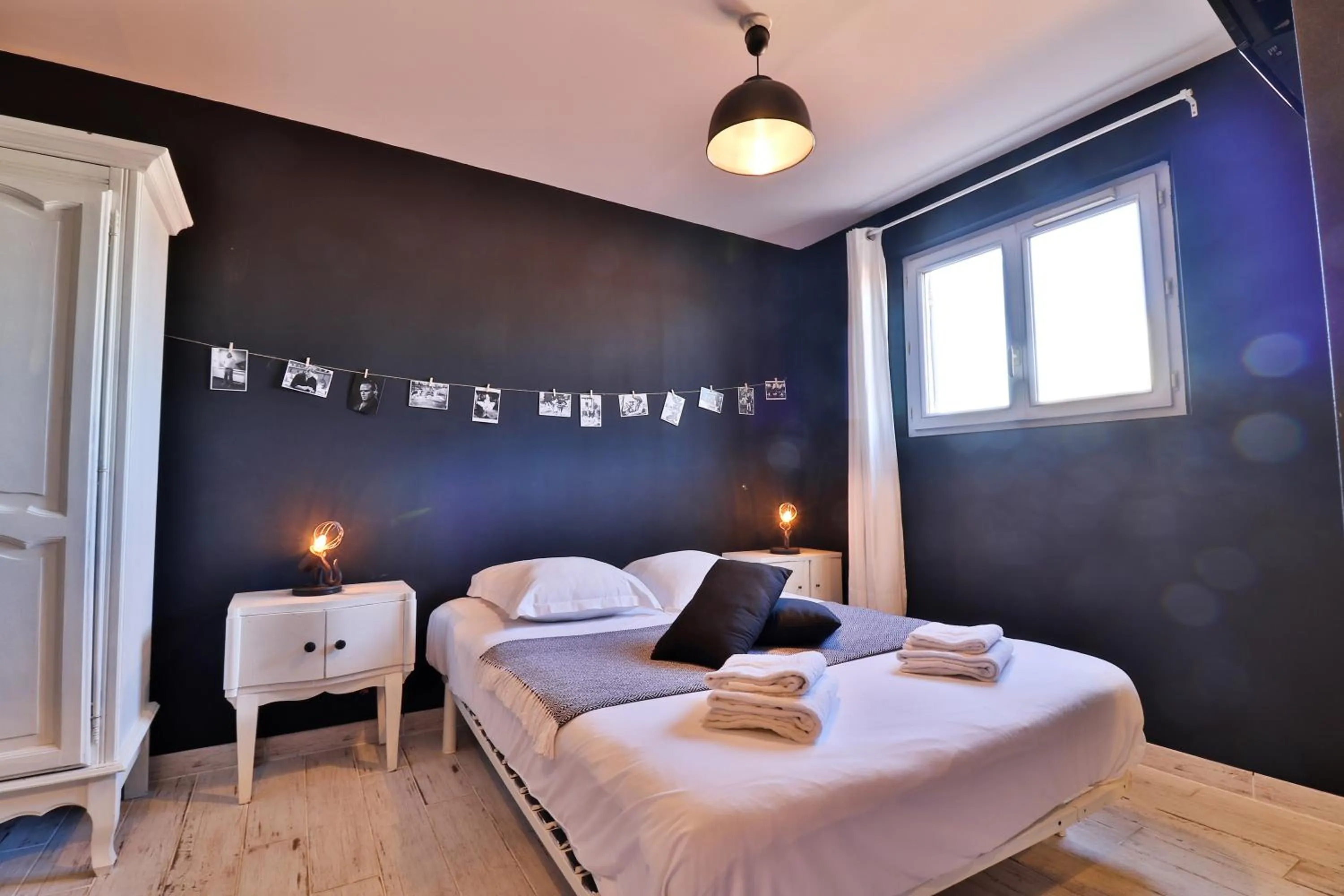 Bed in Hôtel La Bastide