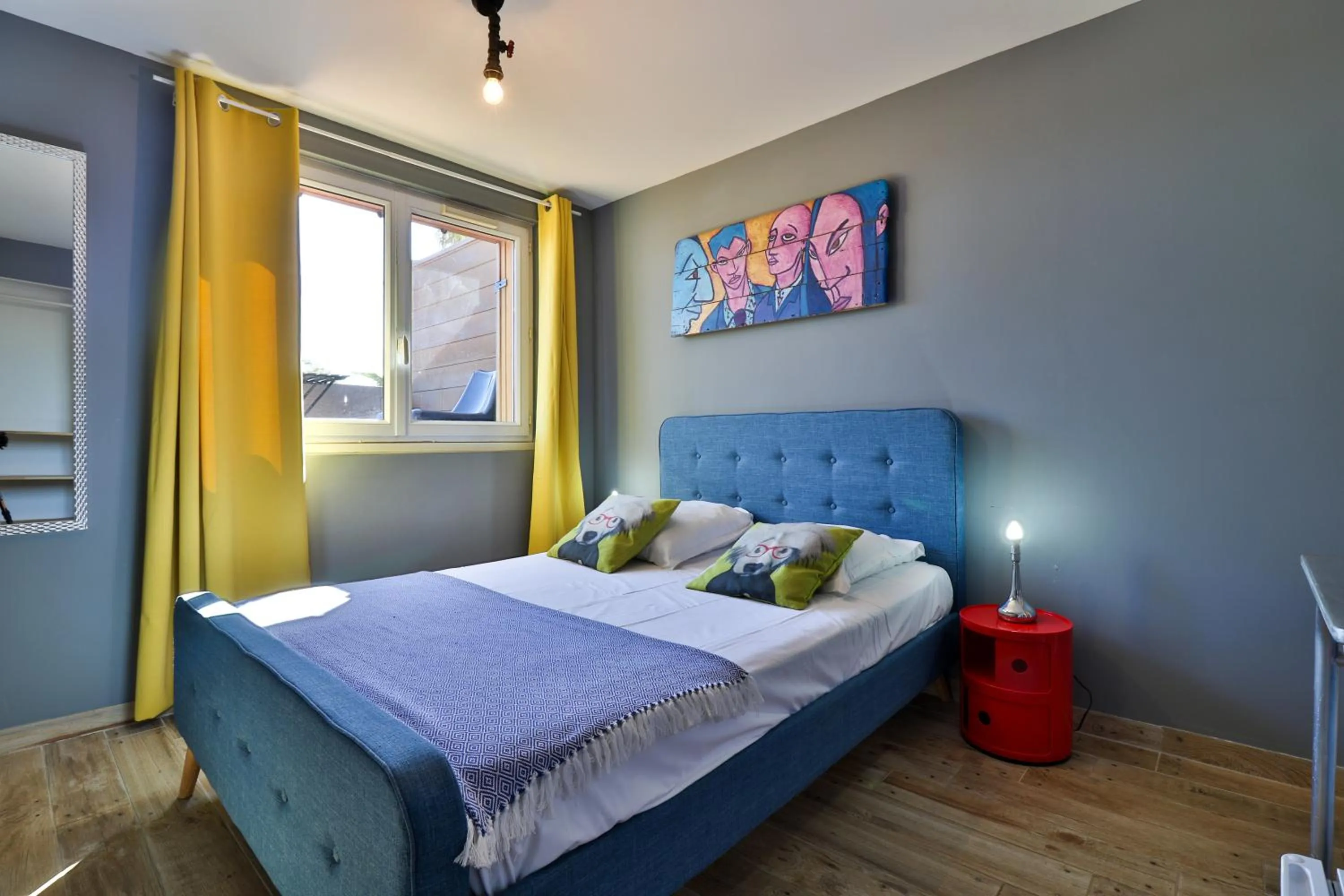 Bed in Hôtel La Bastide