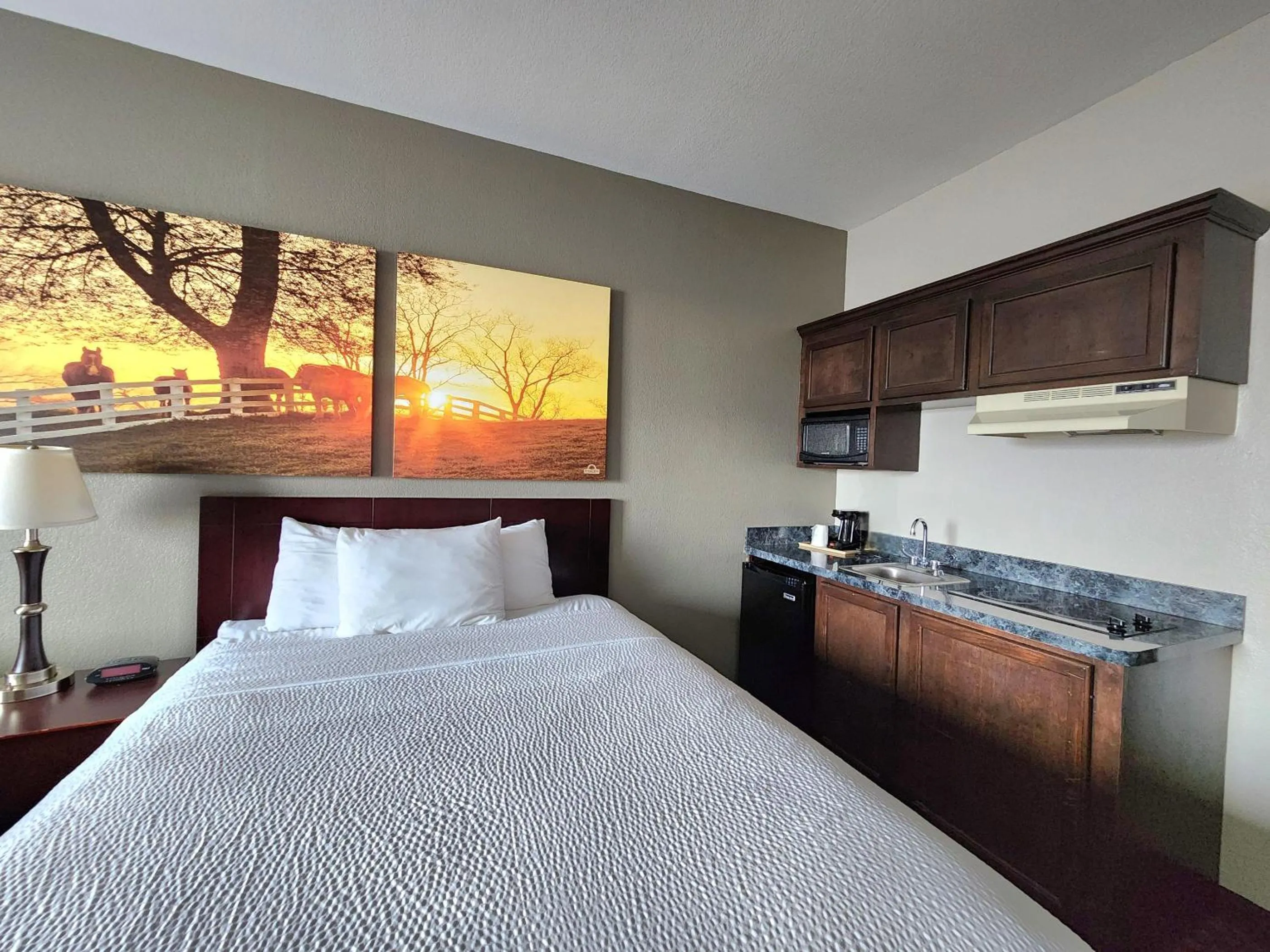 Kitchen or kitchenette, Bed in Days Inn by Wyndham Kemah