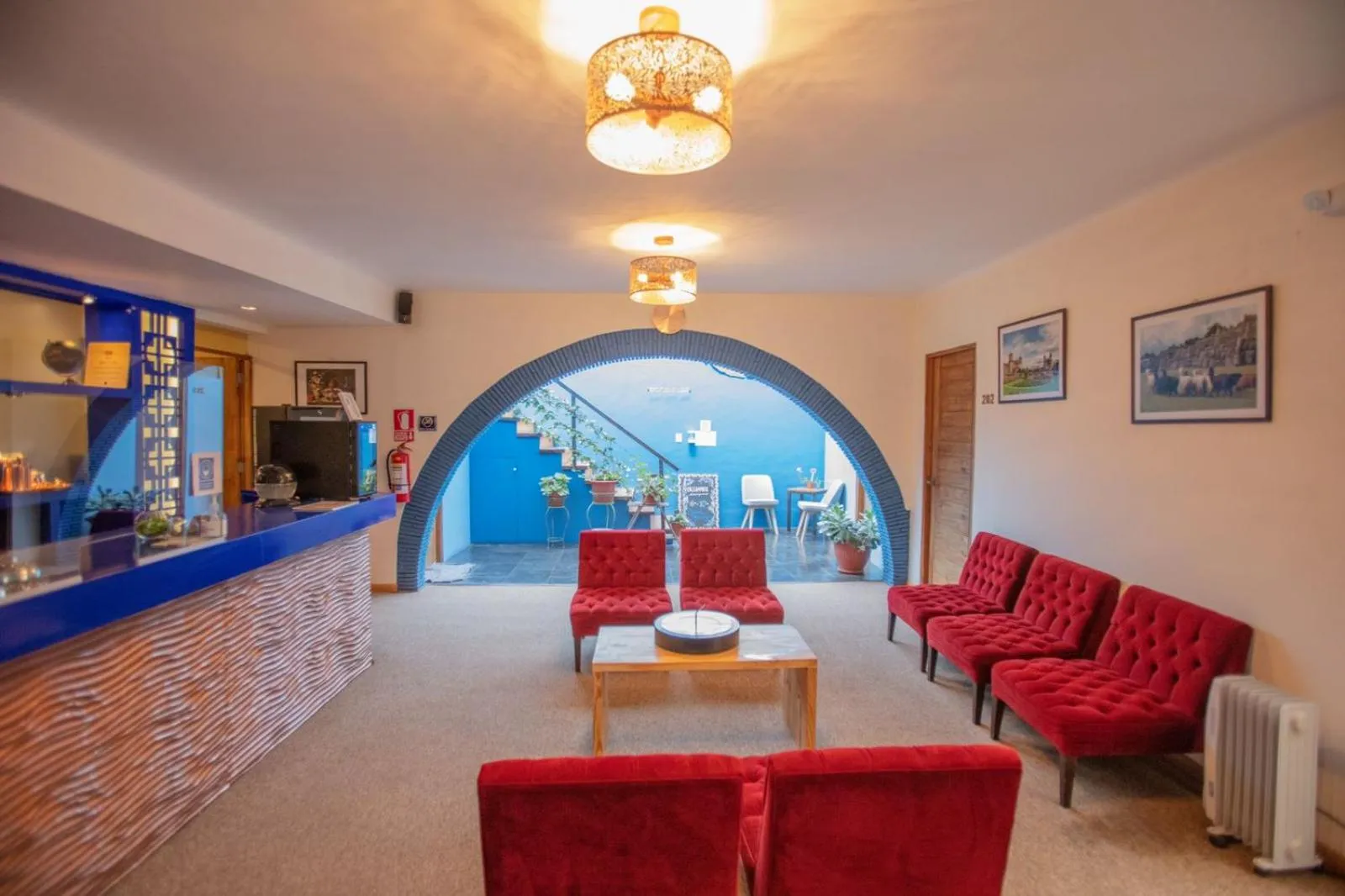 Living room in Cooper Hotel Boutique