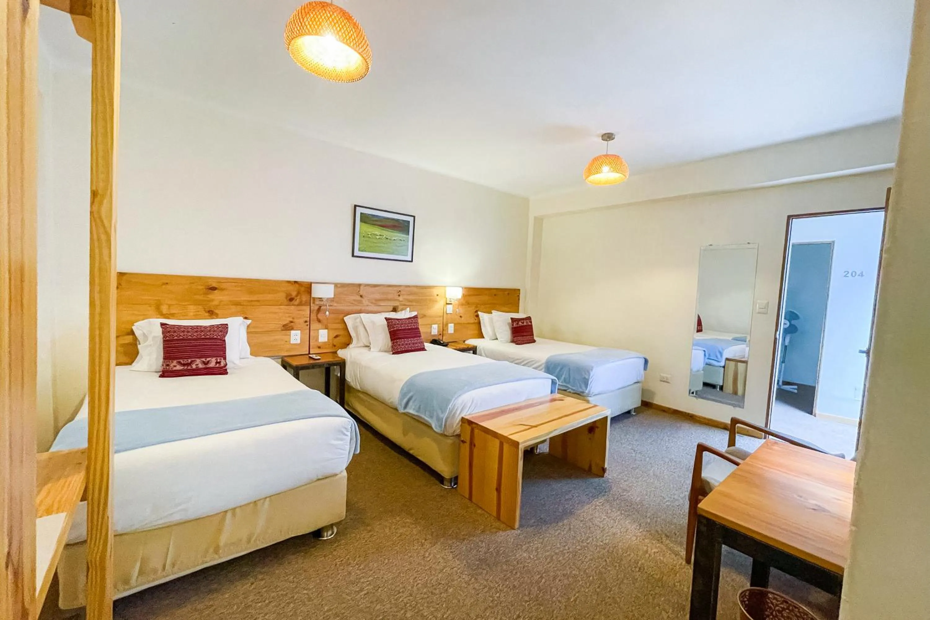 Bed in Cooper Hotel Boutique