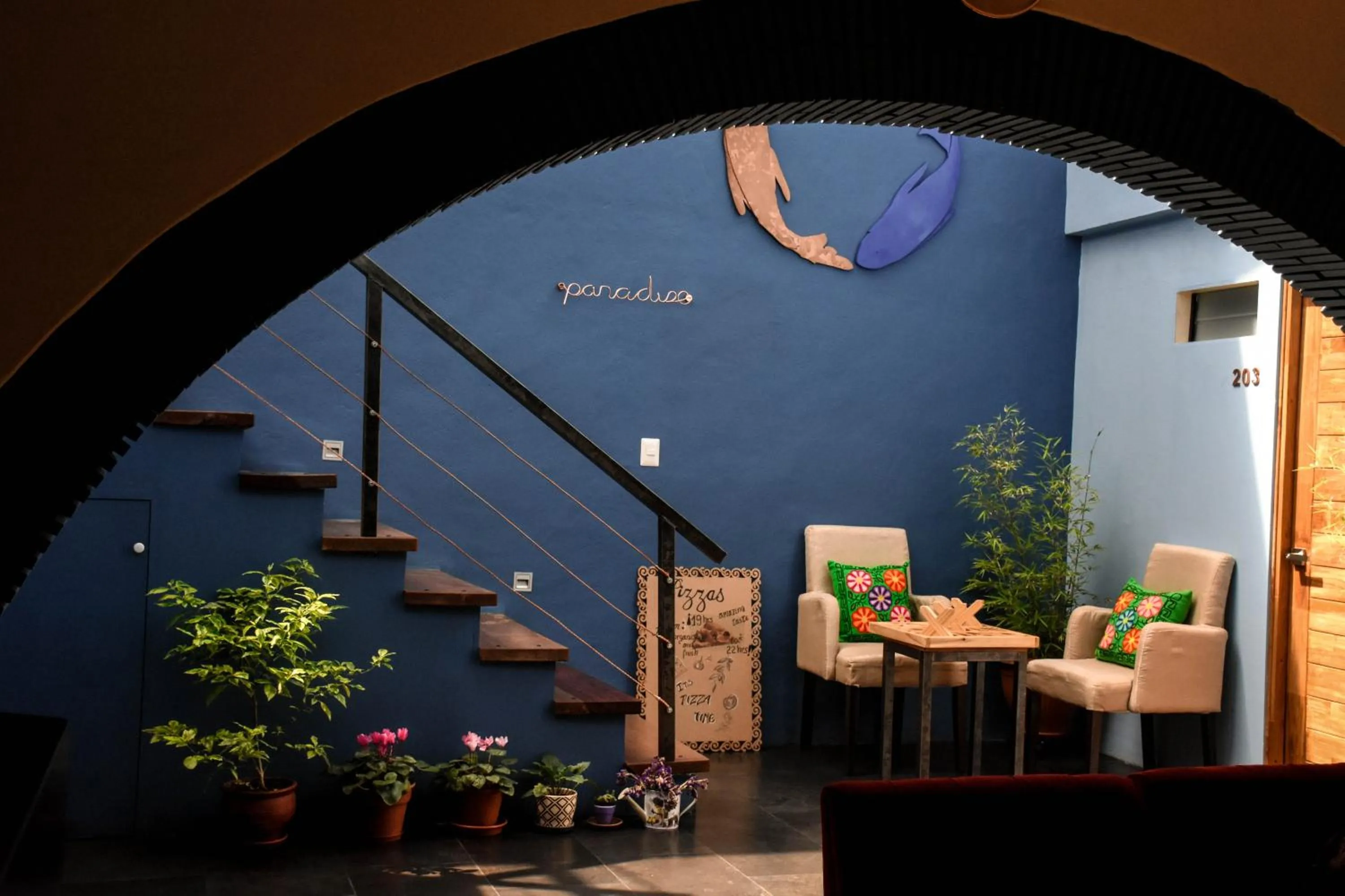 Living room in Cooper Hotel Boutique