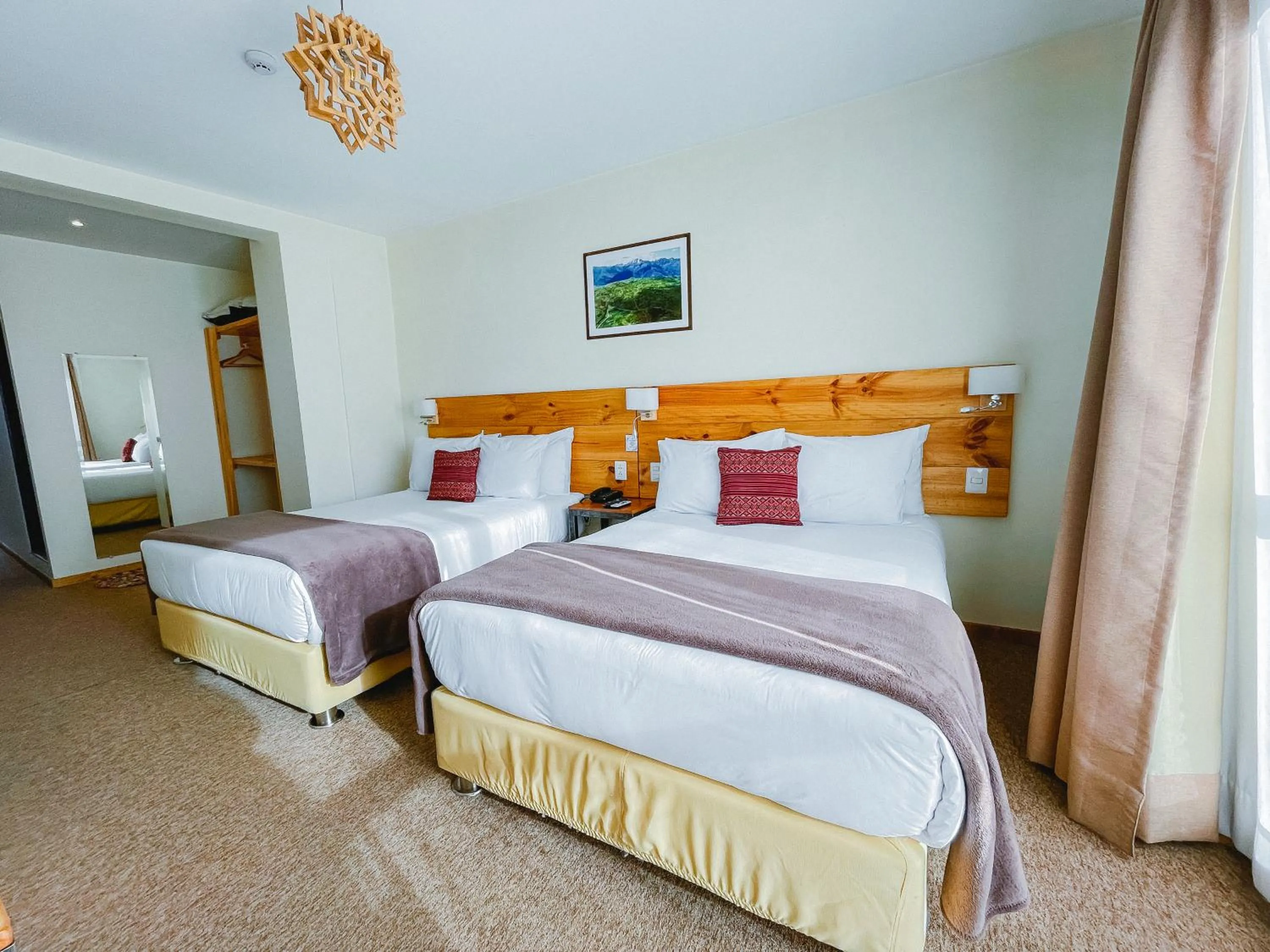 Bed in Cooper Hotel Boutique