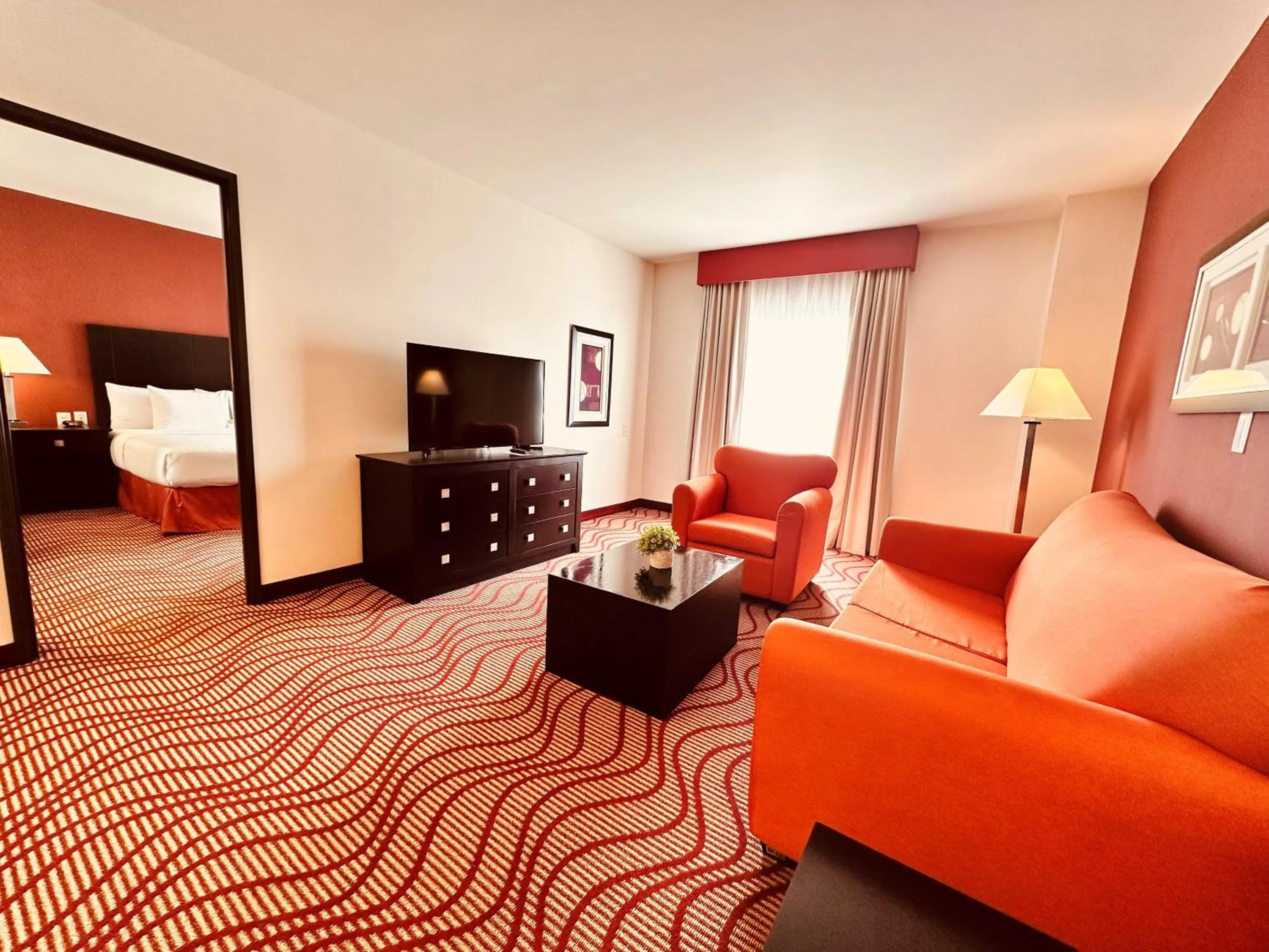 Communal lounge/ TV room in La Quinta by Wyndham San Luis Potosi