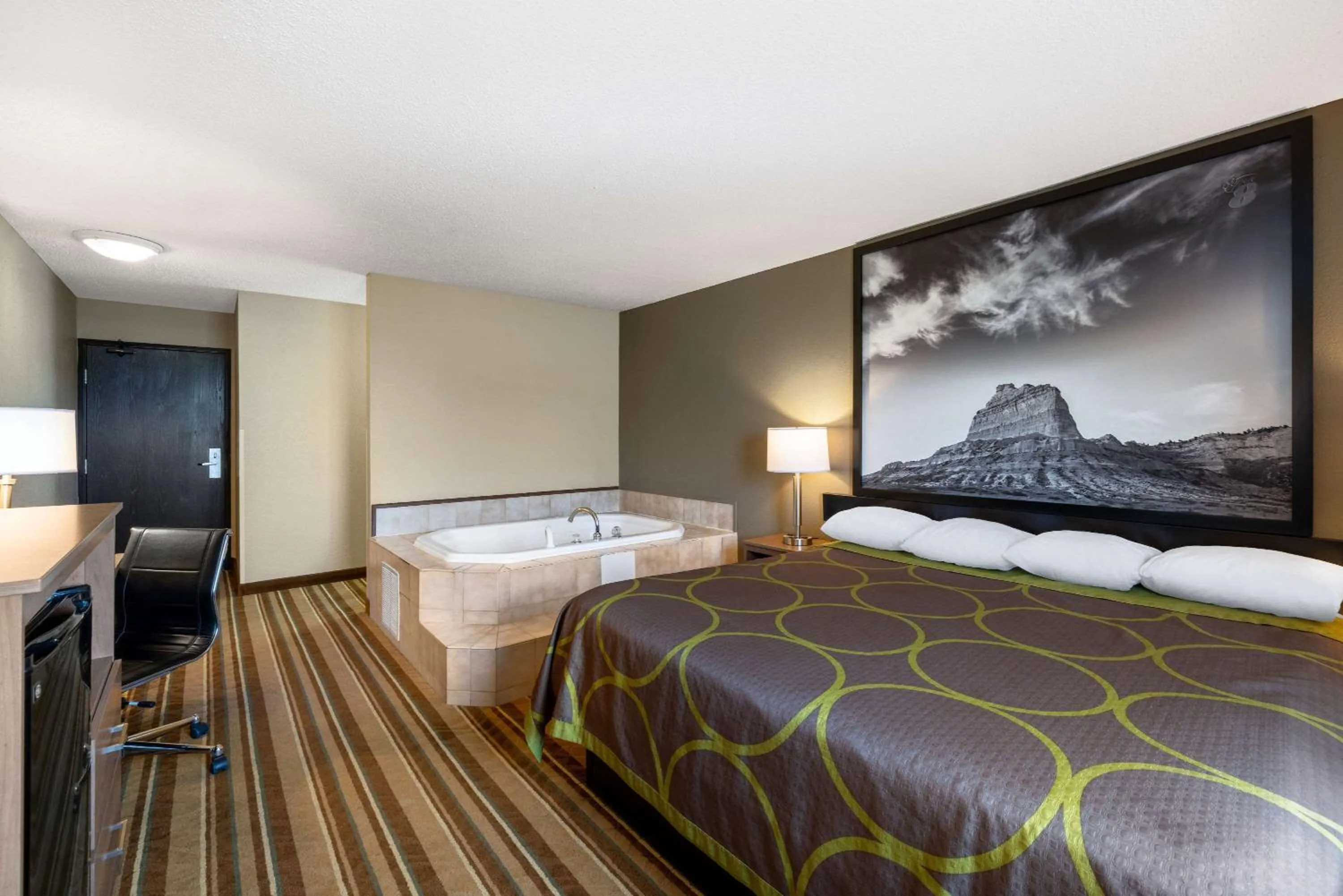 Bedroom, Bed in Super 8 by Wyndham O Neill NE