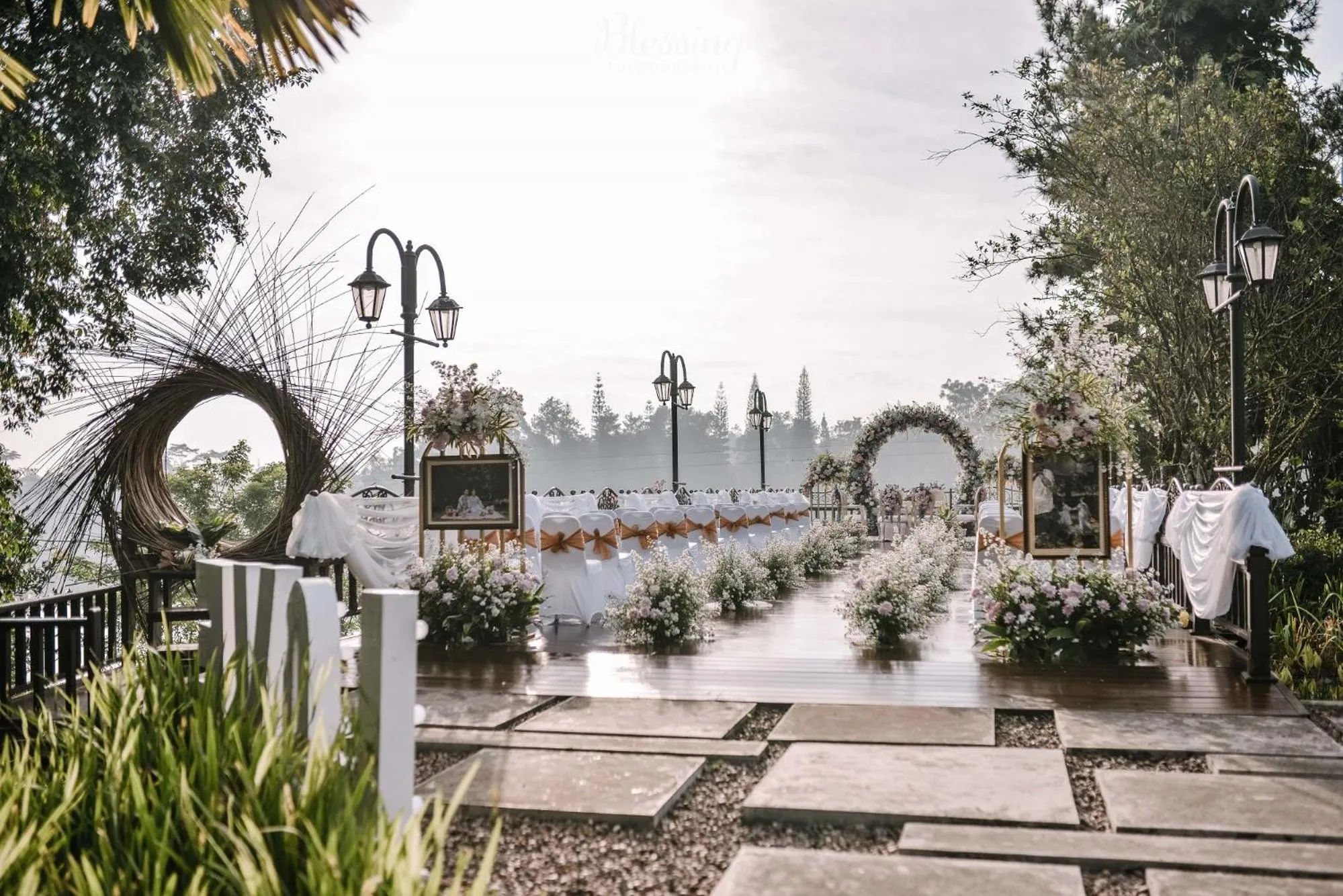 wedding in Lido Lake Resort by MNC Hotel