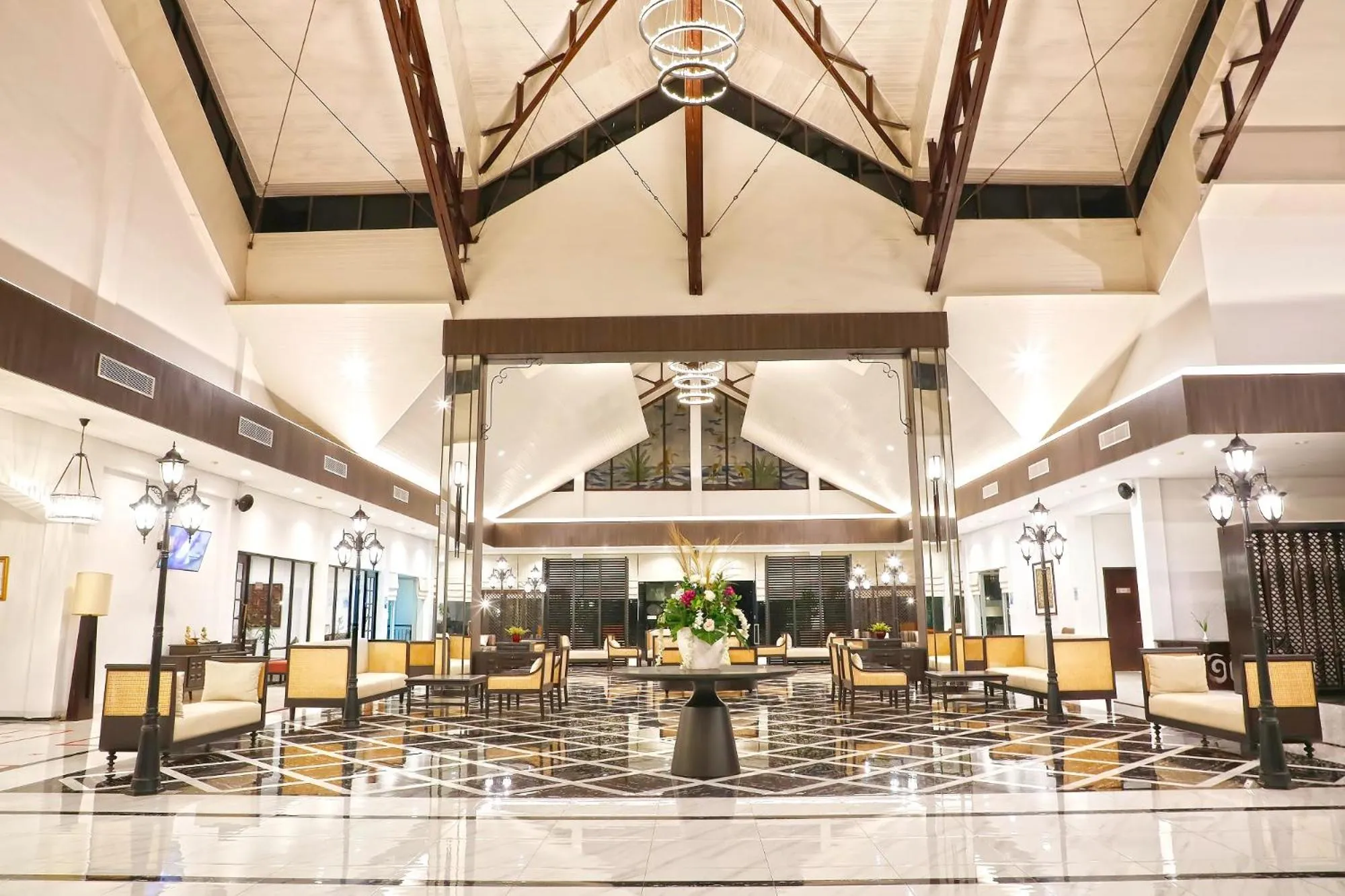 Living room in Lido Lake Resort by MNC Hotel