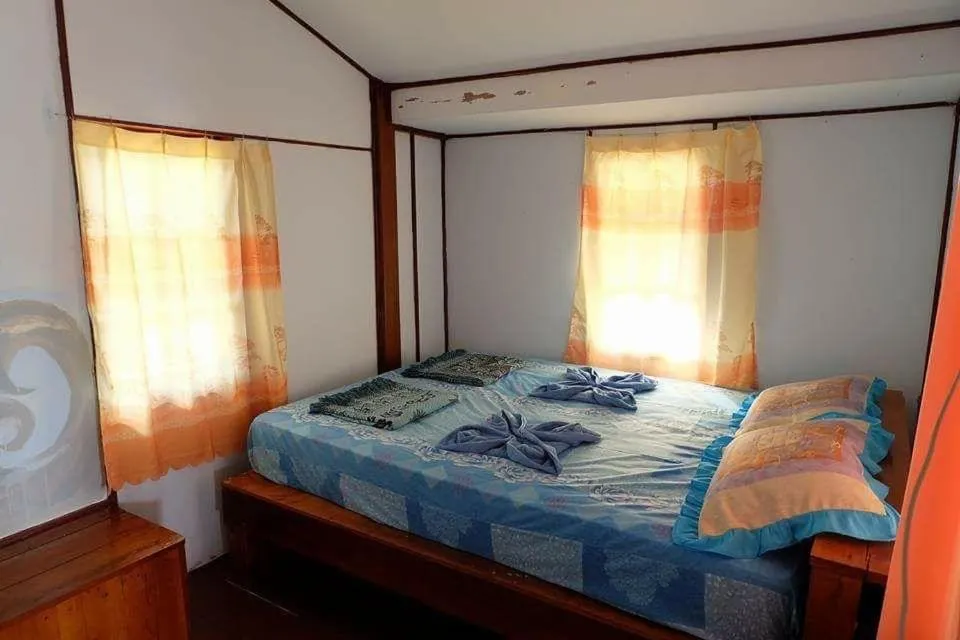 Bed in Koh Mak Green View Resort
