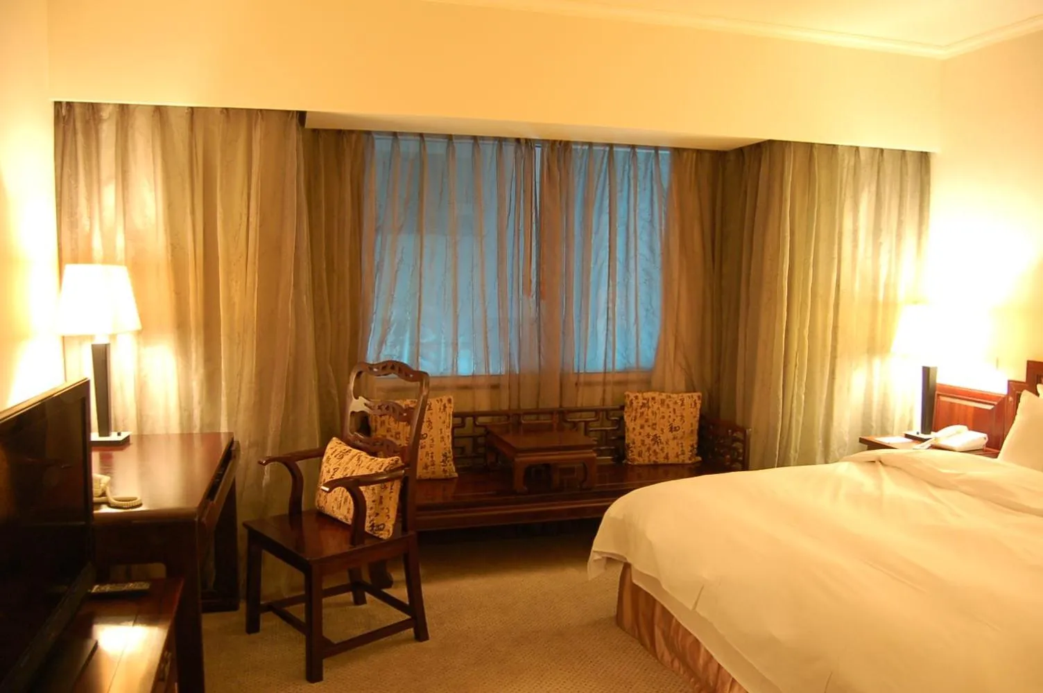 Photo of the whole room, Bed in Beautiful Hotel Taipei