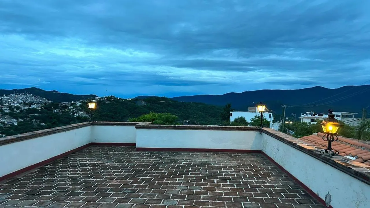 Balcony/Terrace in Hotel Colonial Taxco