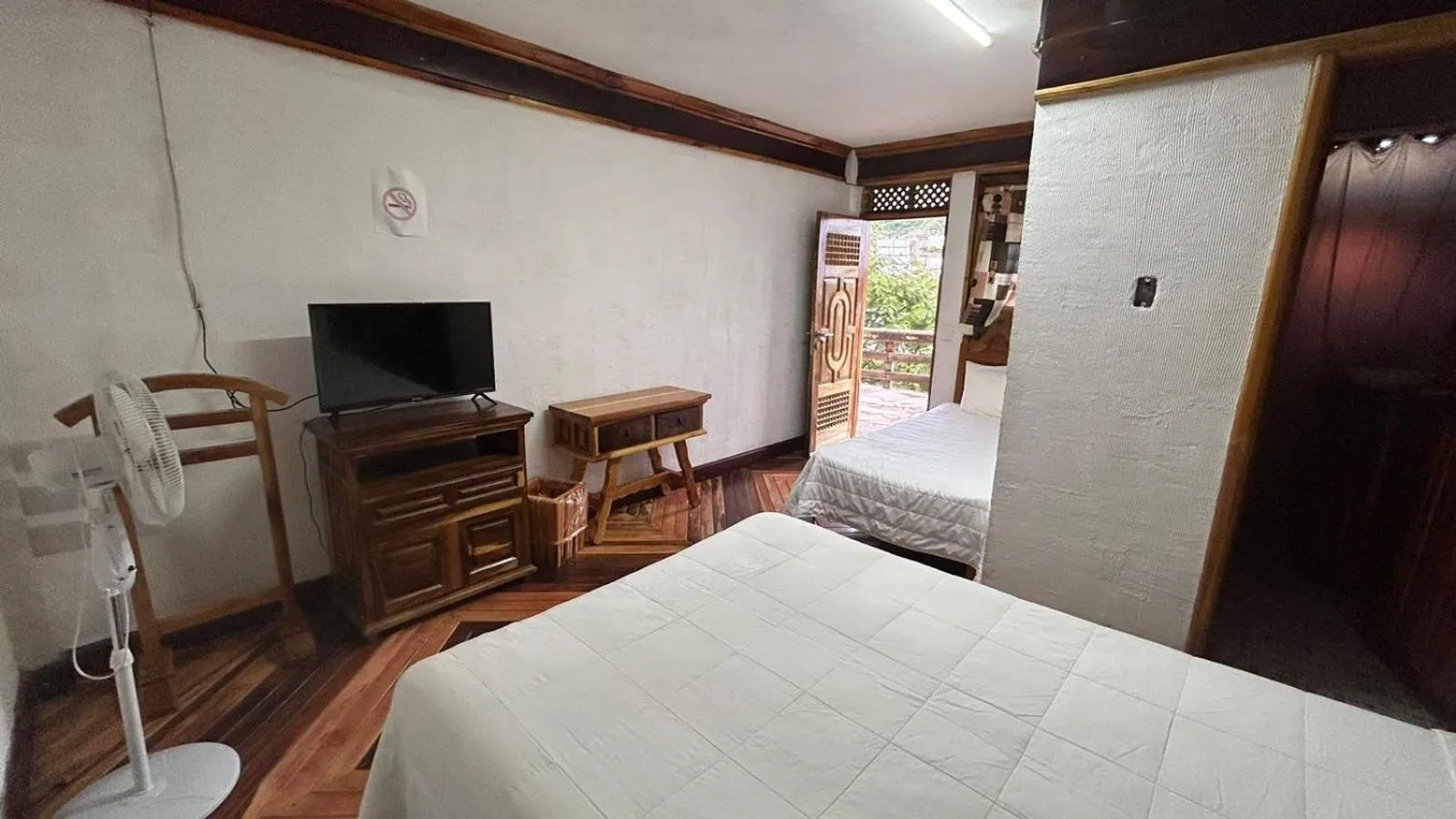 Bed in Hotel Colonial Taxco