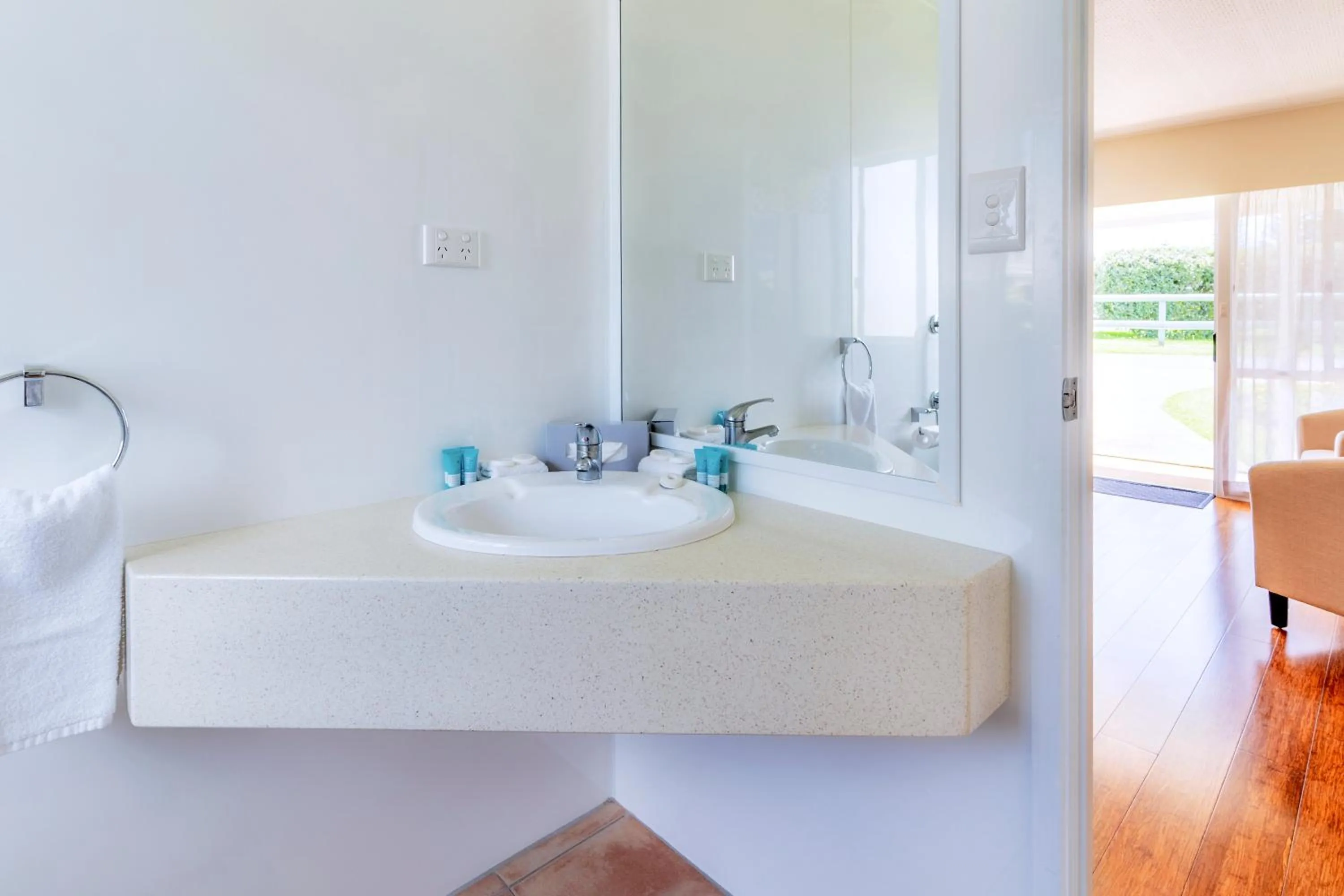 Bathroom in Aloha Apartments