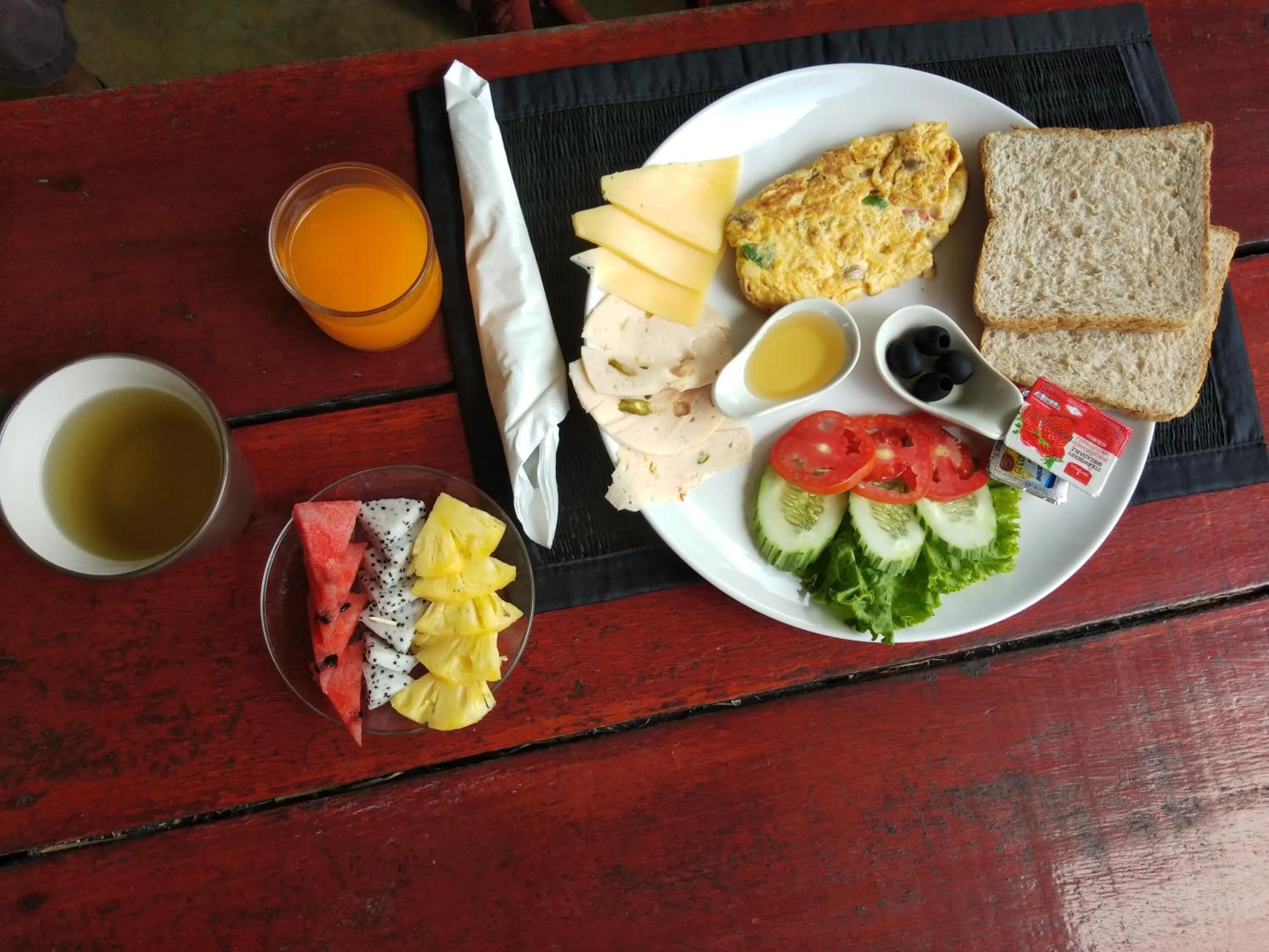 Breakfast in Yao Yai Beach Resort