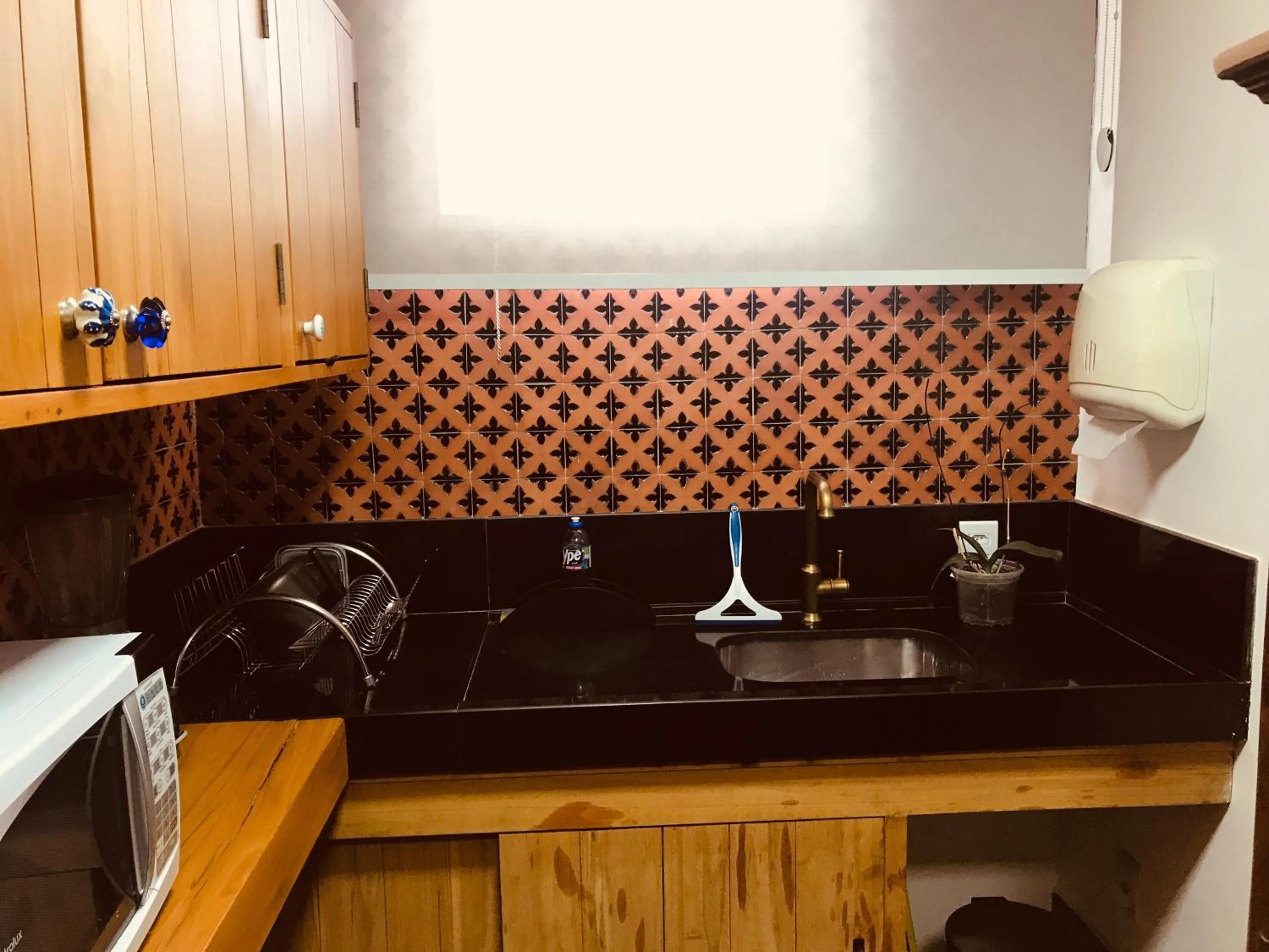 Communal kitchen in Hotel Estilo de Minas