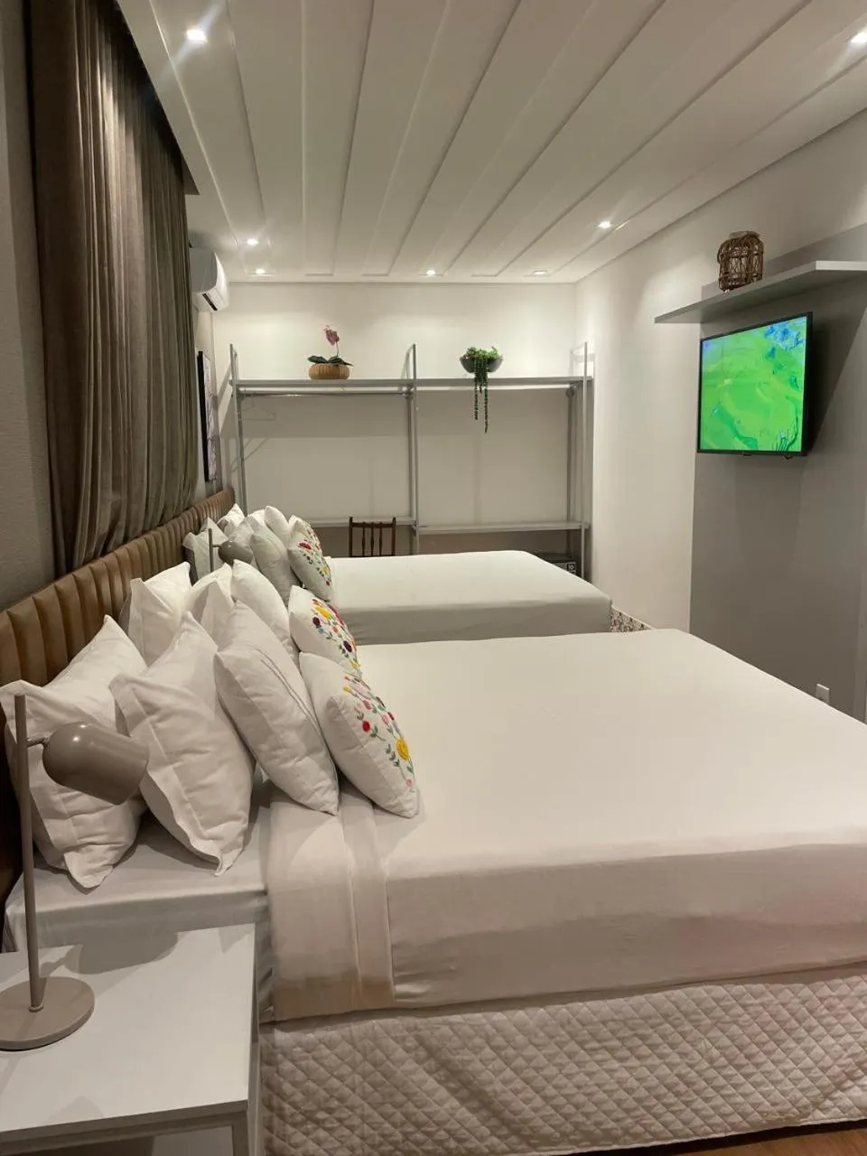 Bed in Hotel Estilo de Minas