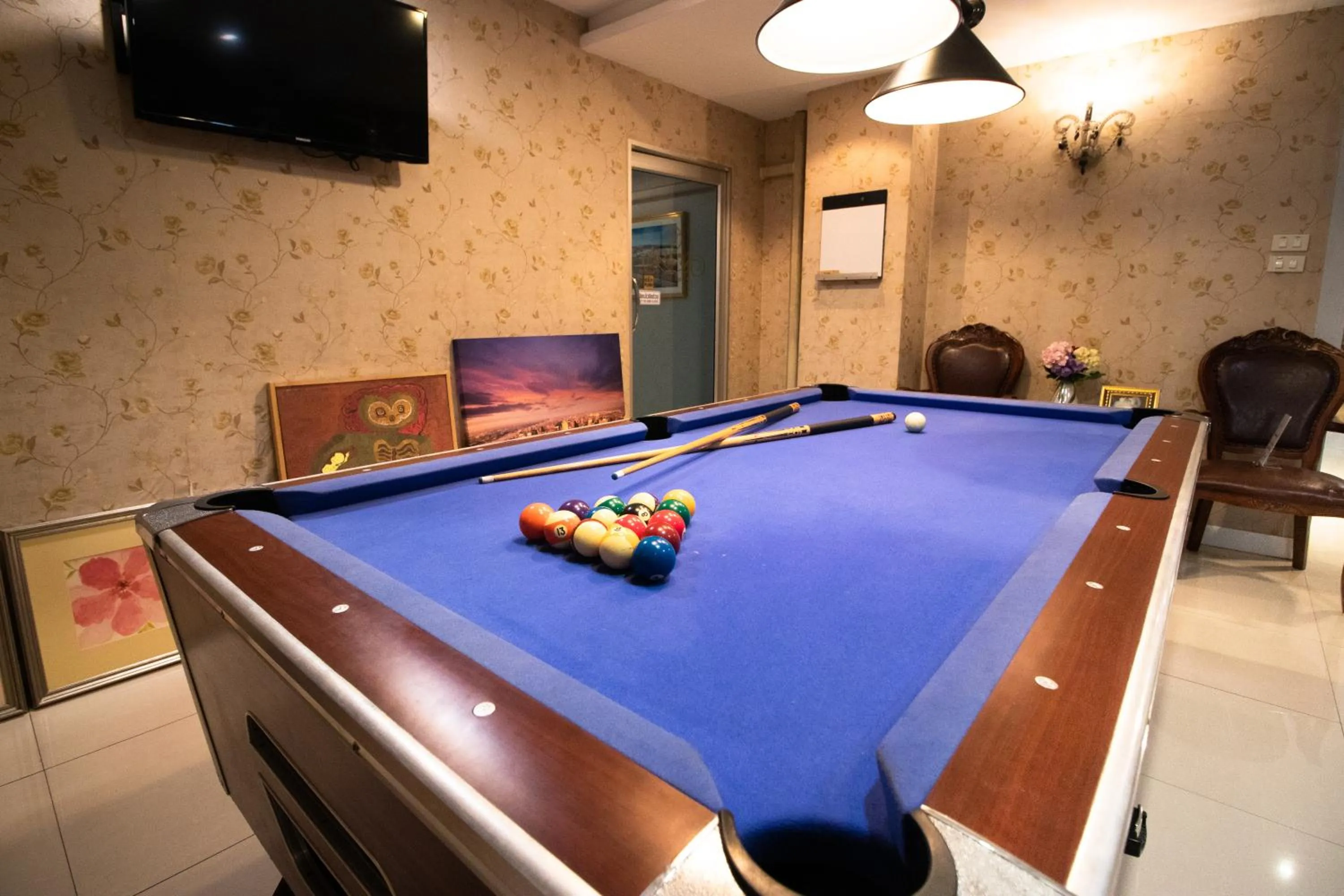 Billiard in Nara Suite Residence Bangkok