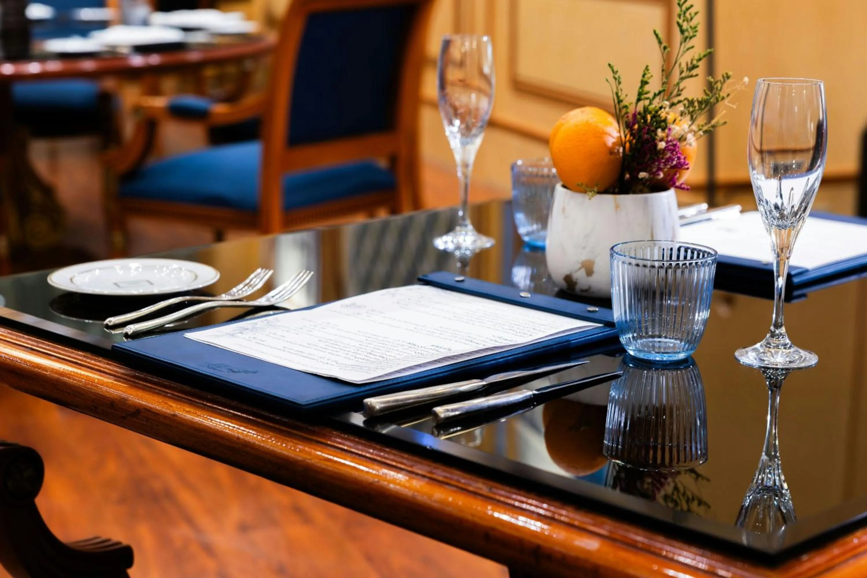 Restaurant/places to eat in The Ritz-Carlton, Riyadh