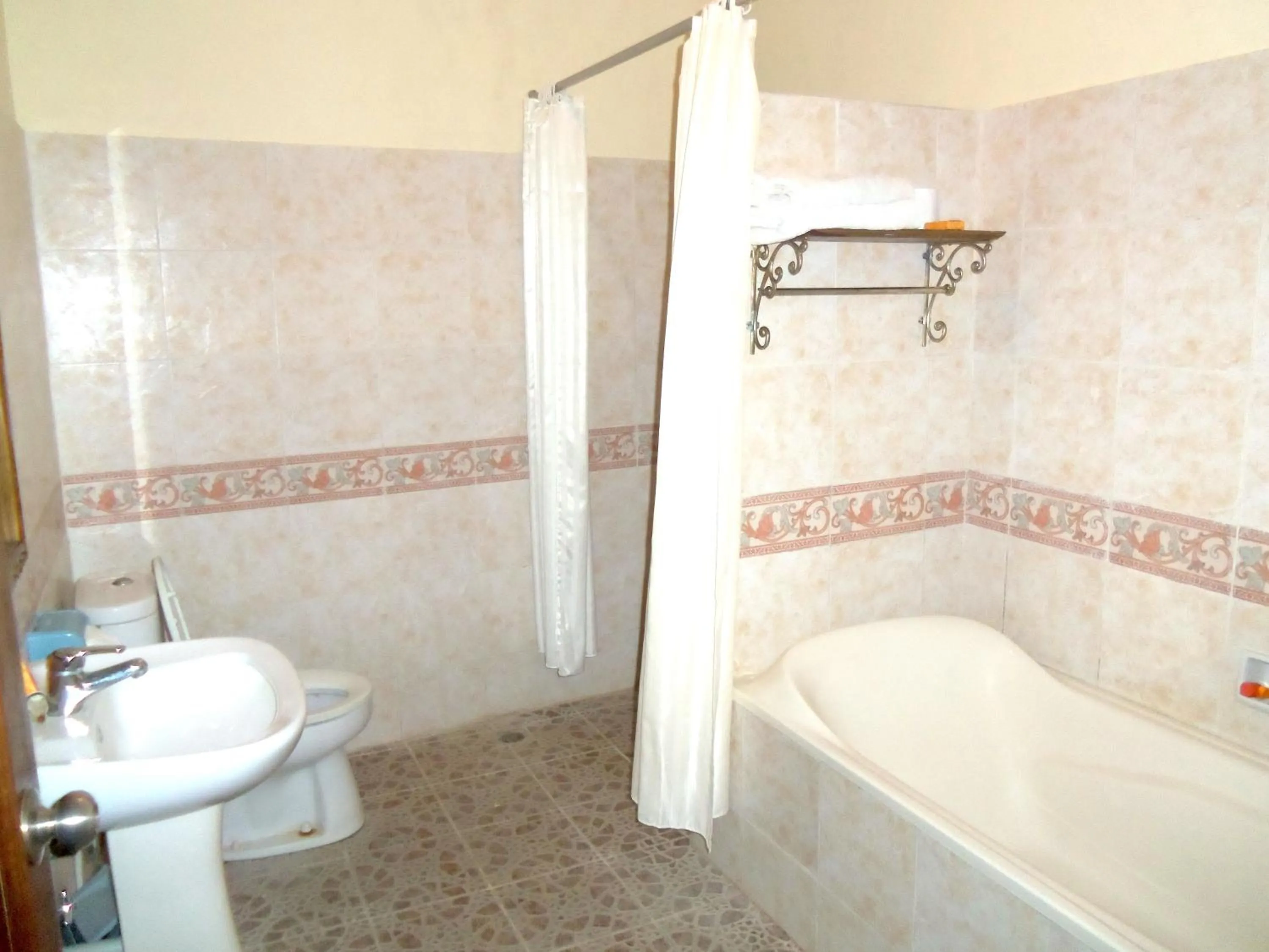 Bathroom in At The Beach Candidasa