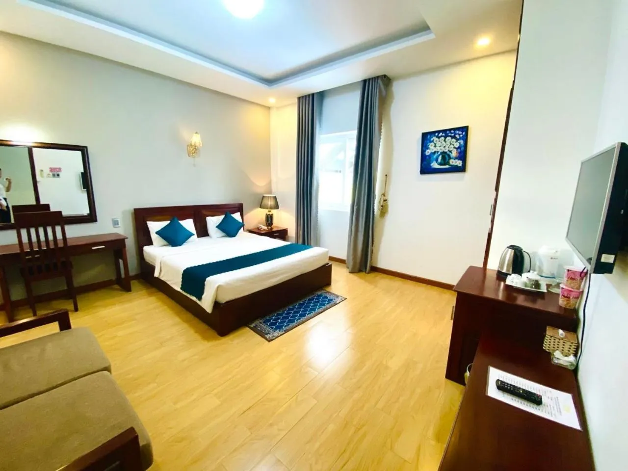 Bed in Hotel Mỹ Mỹ