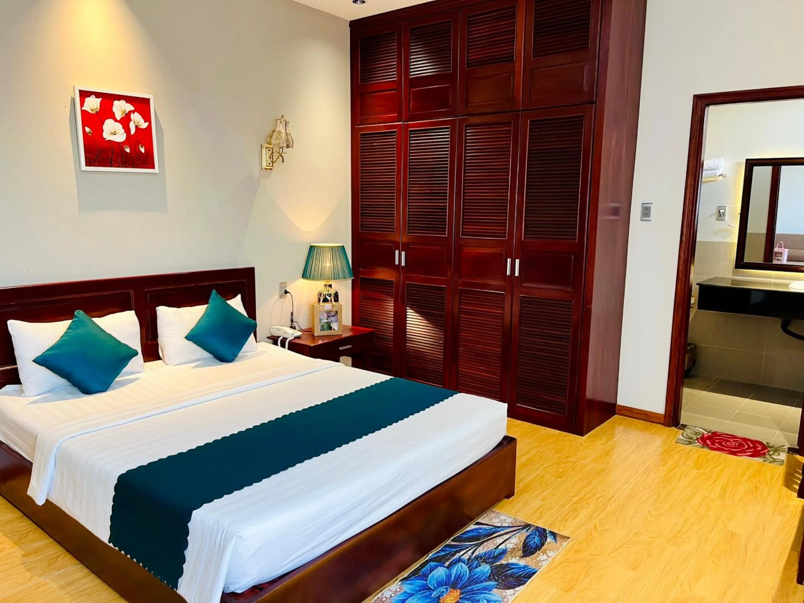Bed in Hotel Mỹ Mỹ