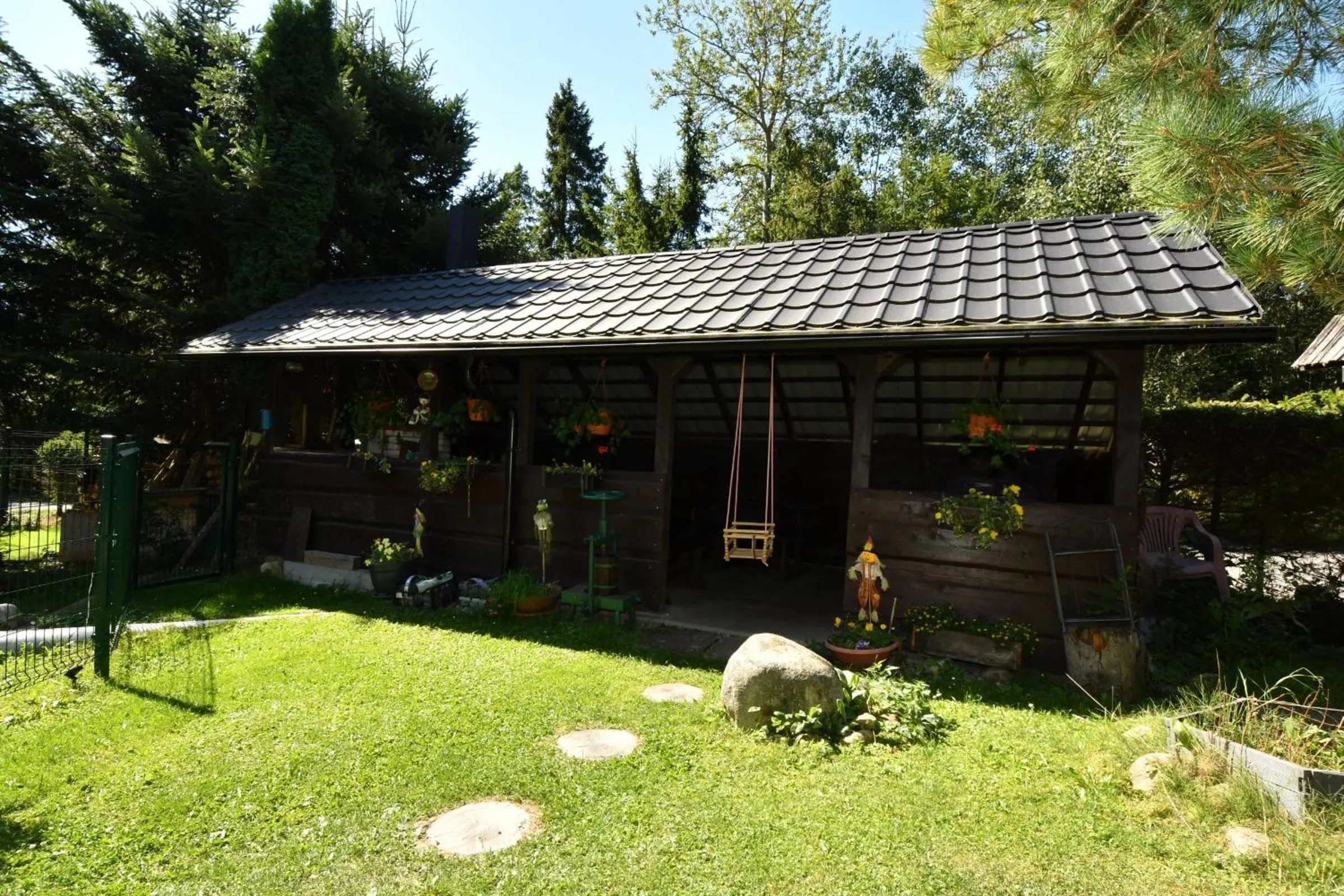 BBQ facilities in Penzion Pažický
